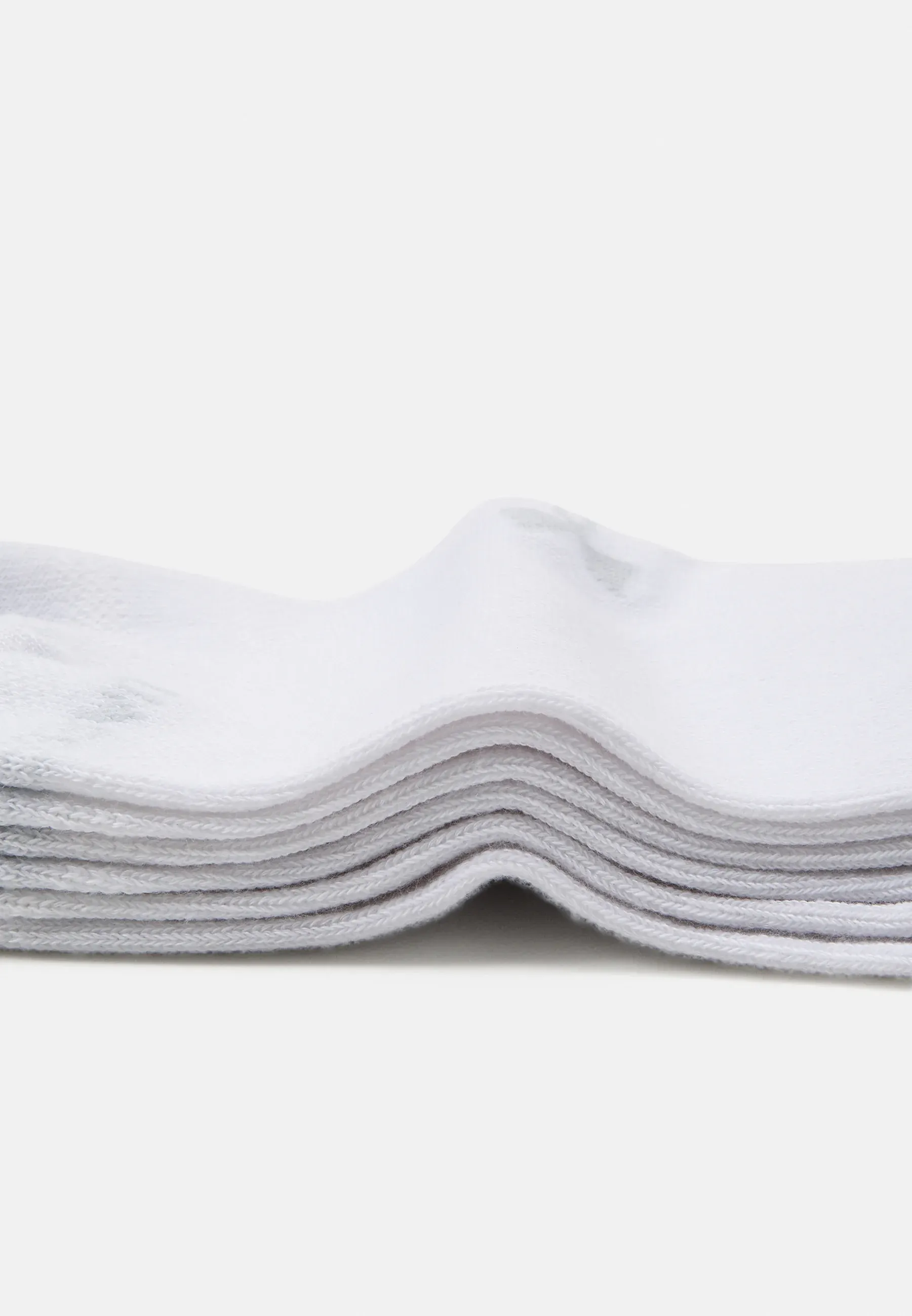 Under Armour Essential Unisexe 6 Paires Chaussettes Sportives Blanc/Gris Halo