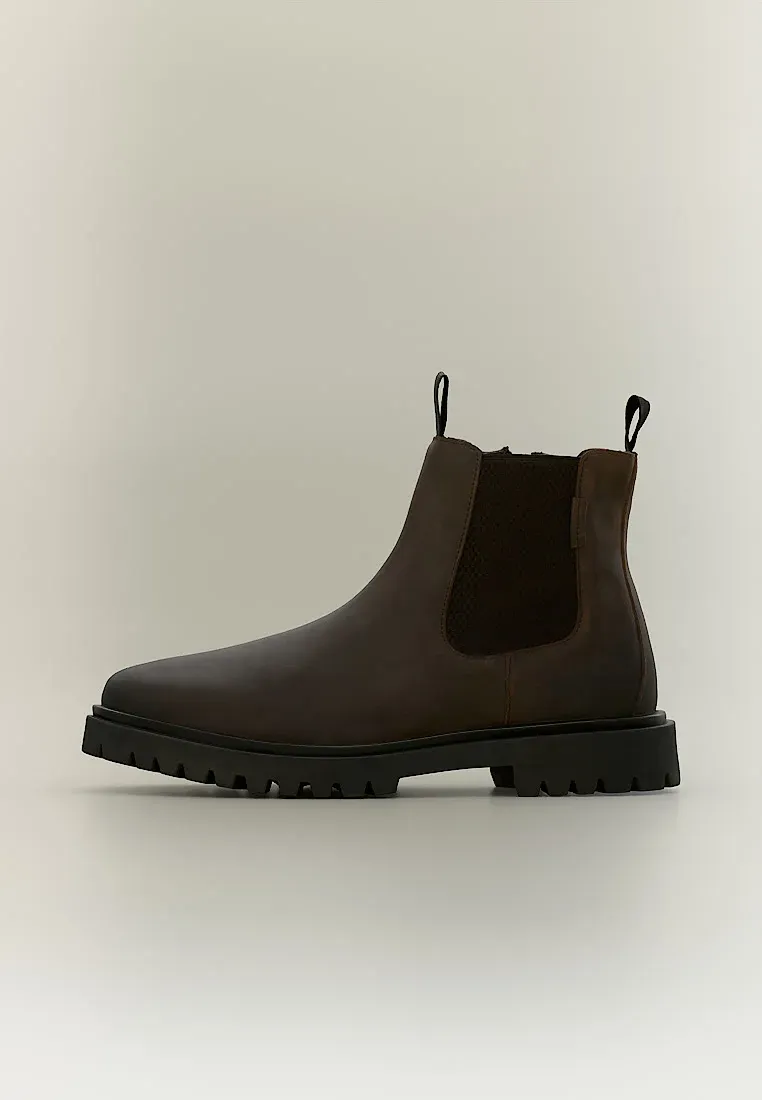 Pier One Bottes marron foncé