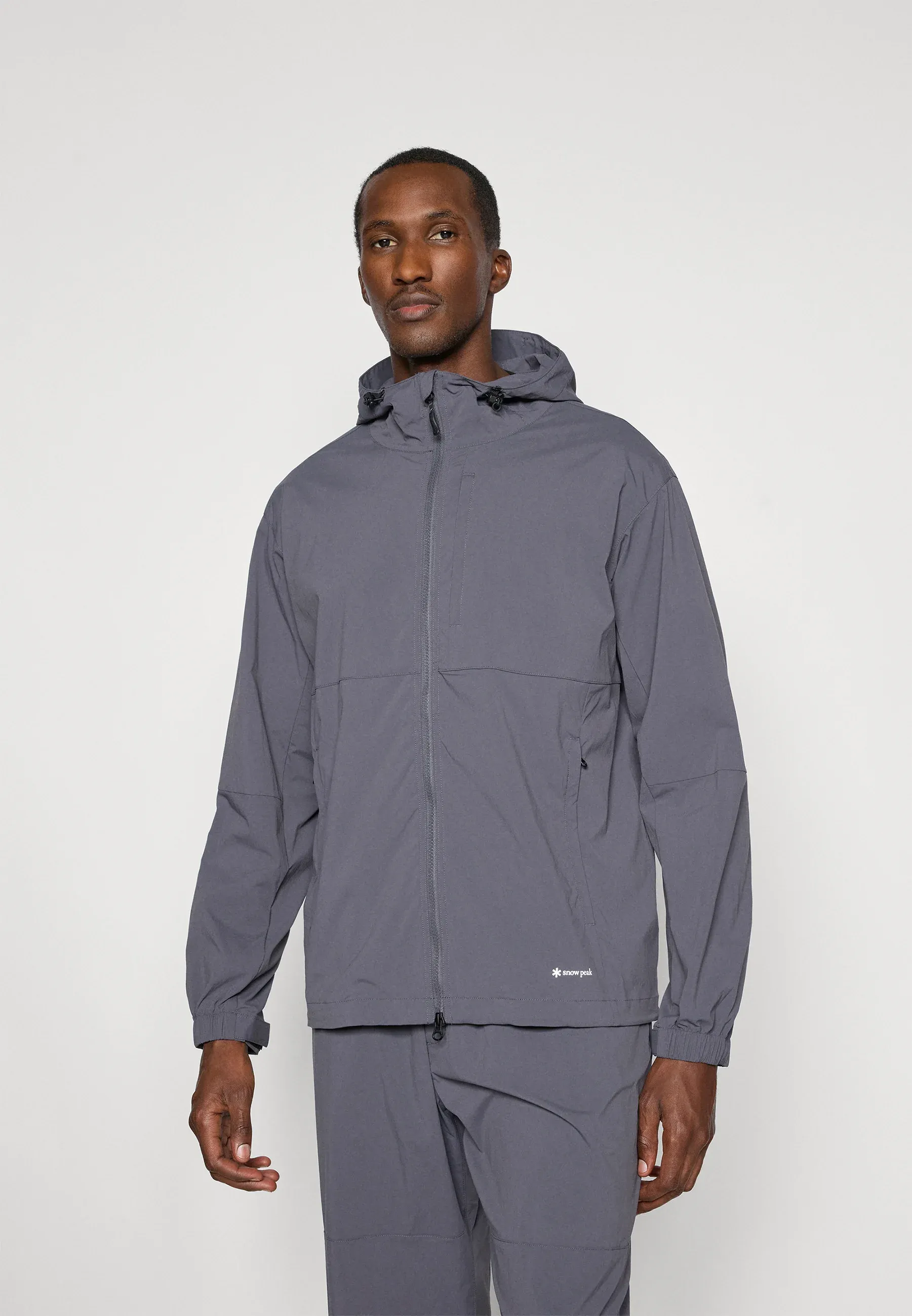 Snow Peak Nouvelle Norme Utility Unisexe Veste Extérieure Gris Charbon