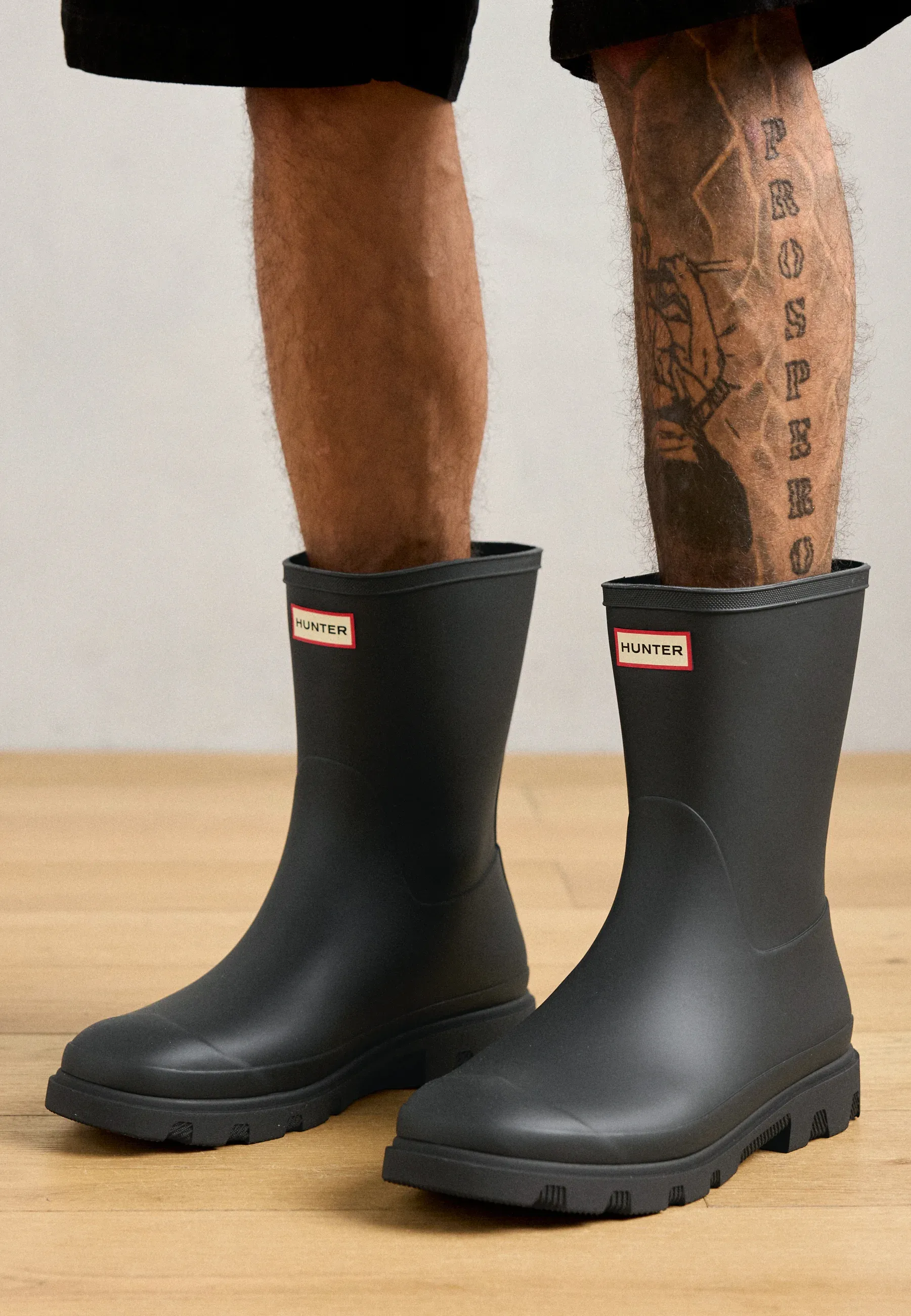 Hunter Original Bottes en Caoutchouc Noir