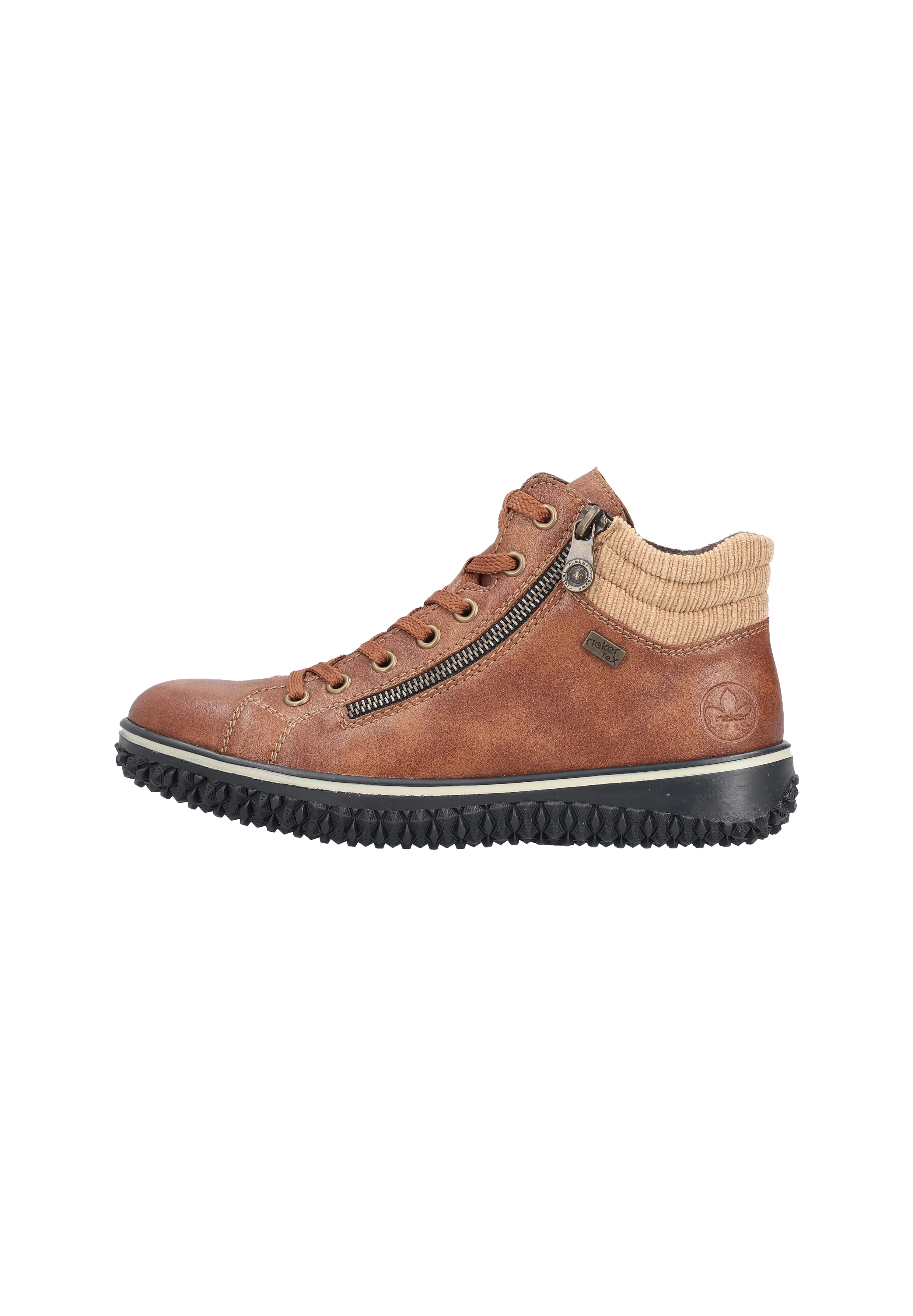 Rieker Bottes à lacets Brun
