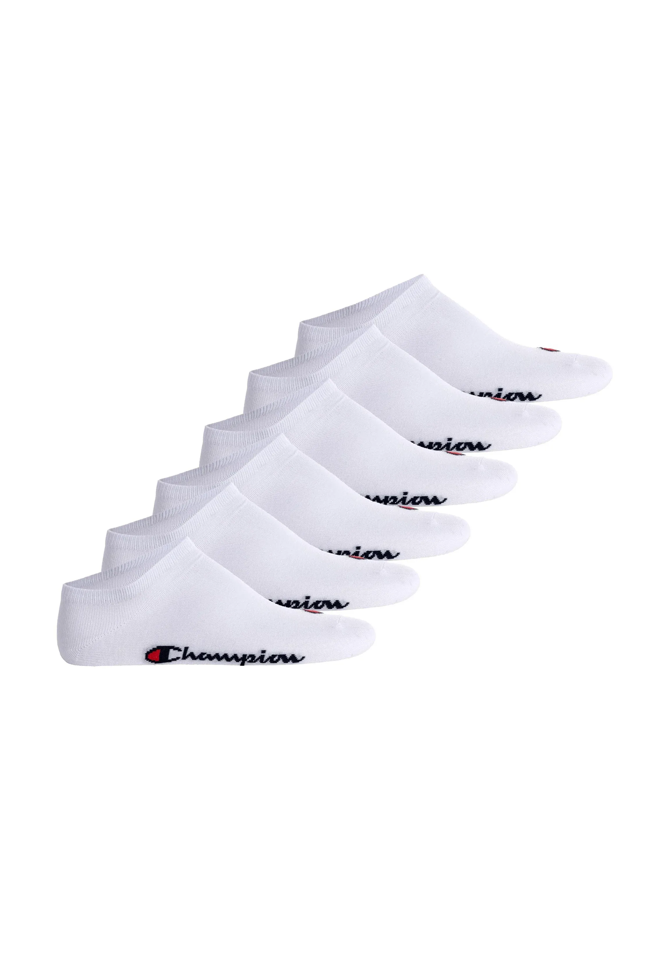 Champion 6Pk Chaussettes Sportives Blanches Ns