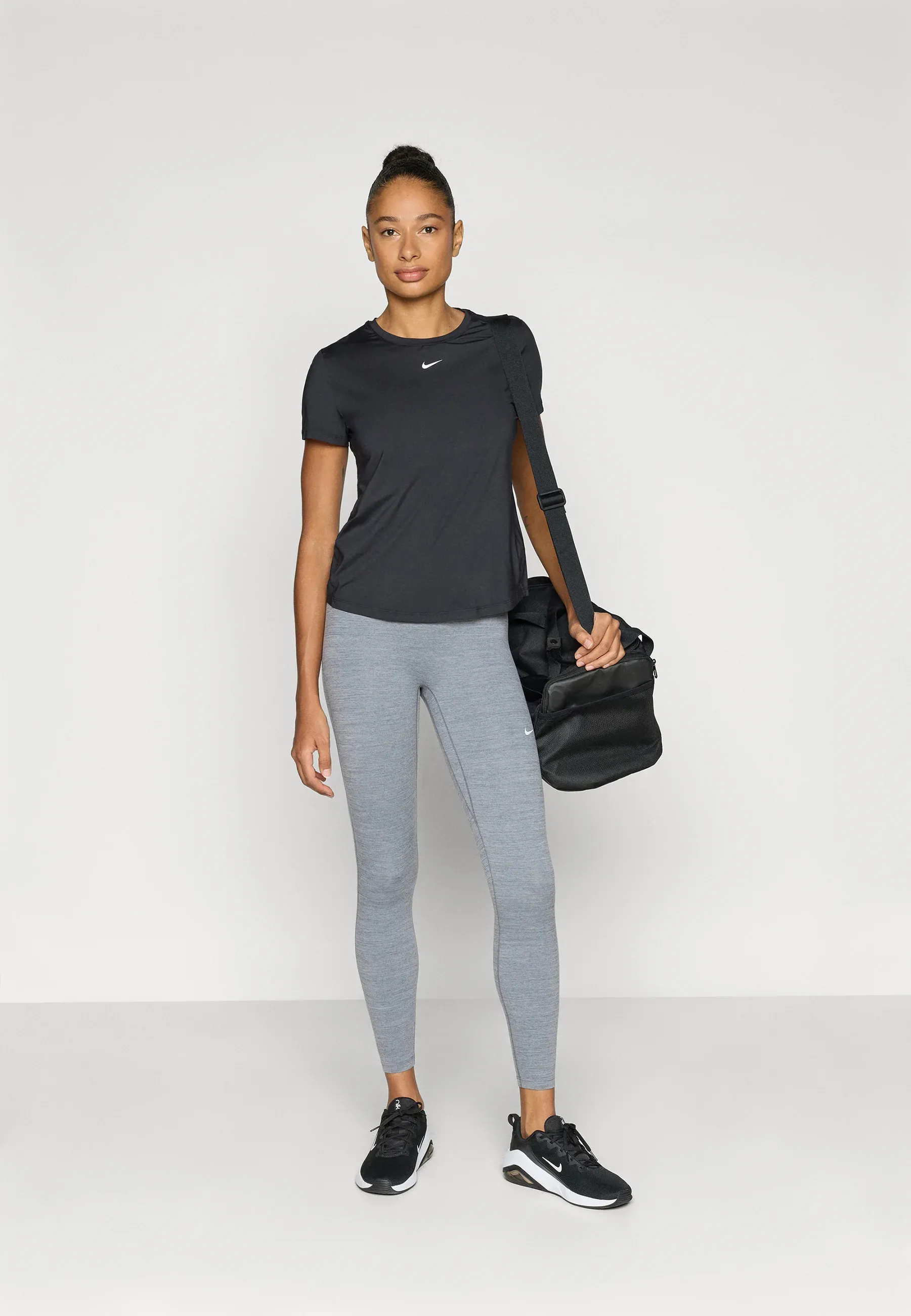 T-shirt de sport Nike Performance One Classic Noir/blanc