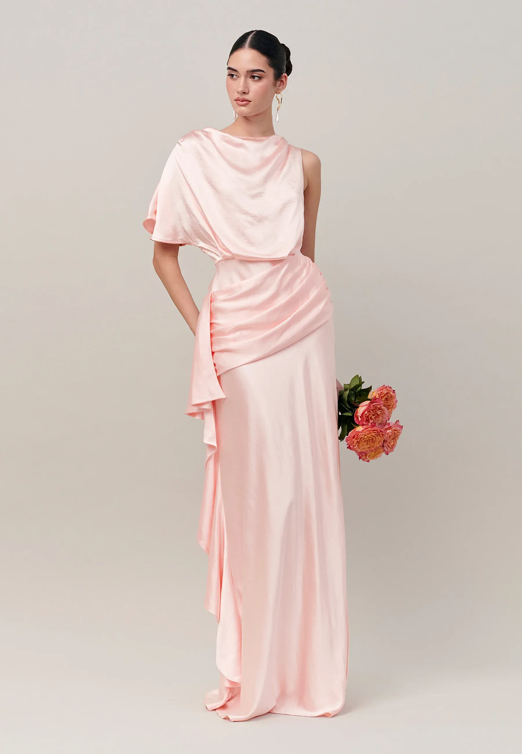 Bwldr Robes pour Occasions Spéciales Rose Pâle