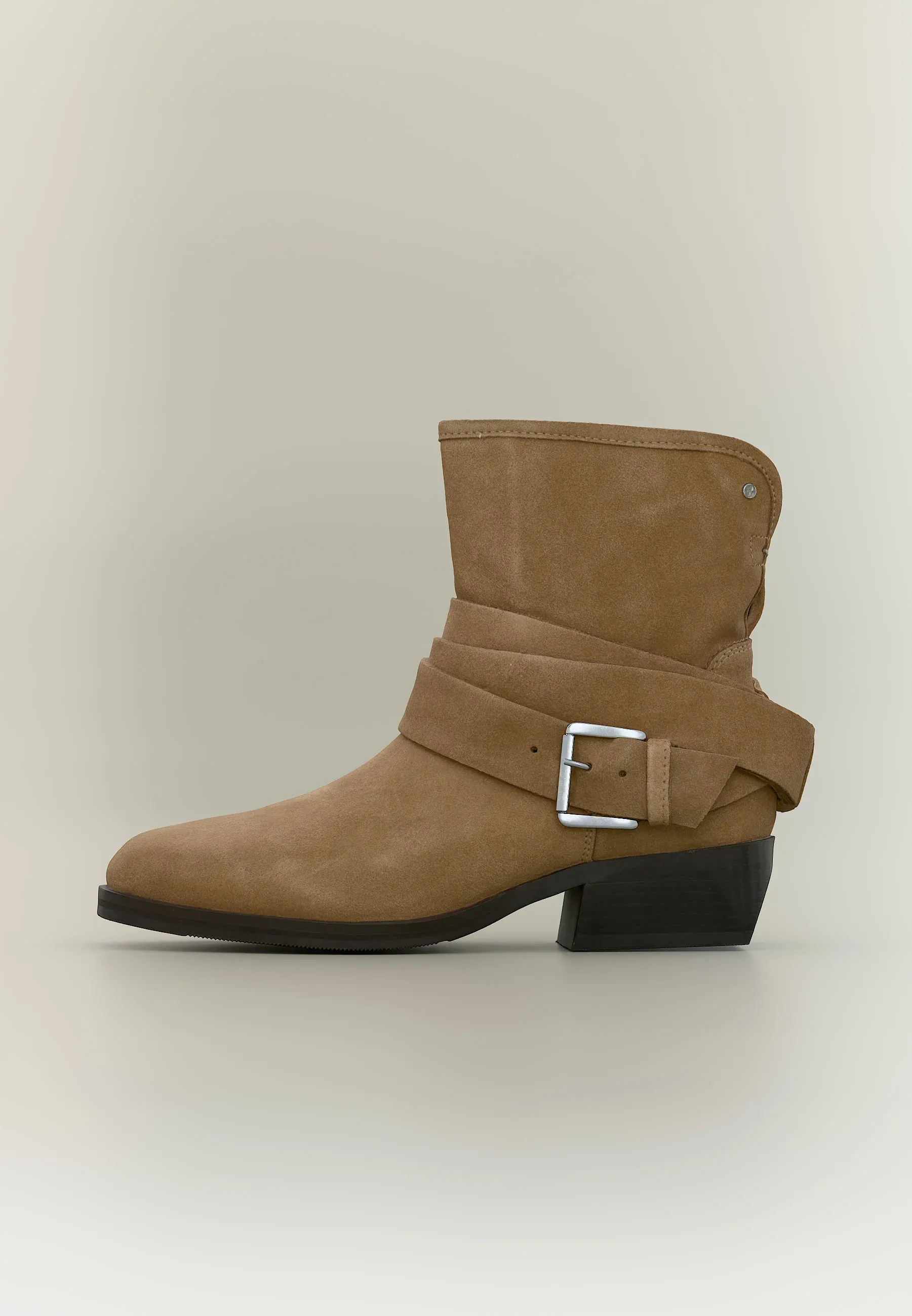 Bronx Brodey Stivaletti Texani Biker Dark Natural