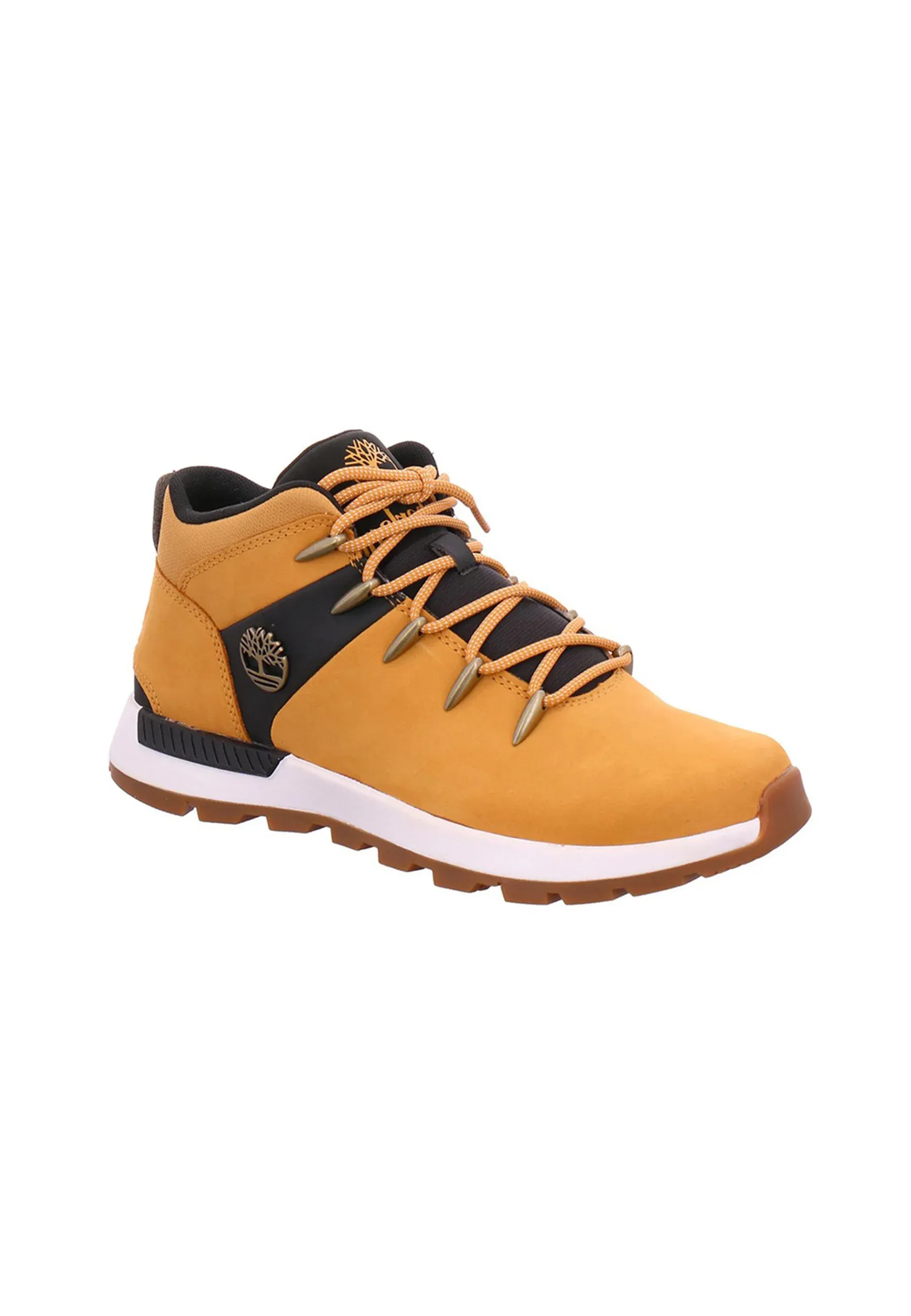Timberland Stivaletti Stringati Wheat Nubuck W Noir