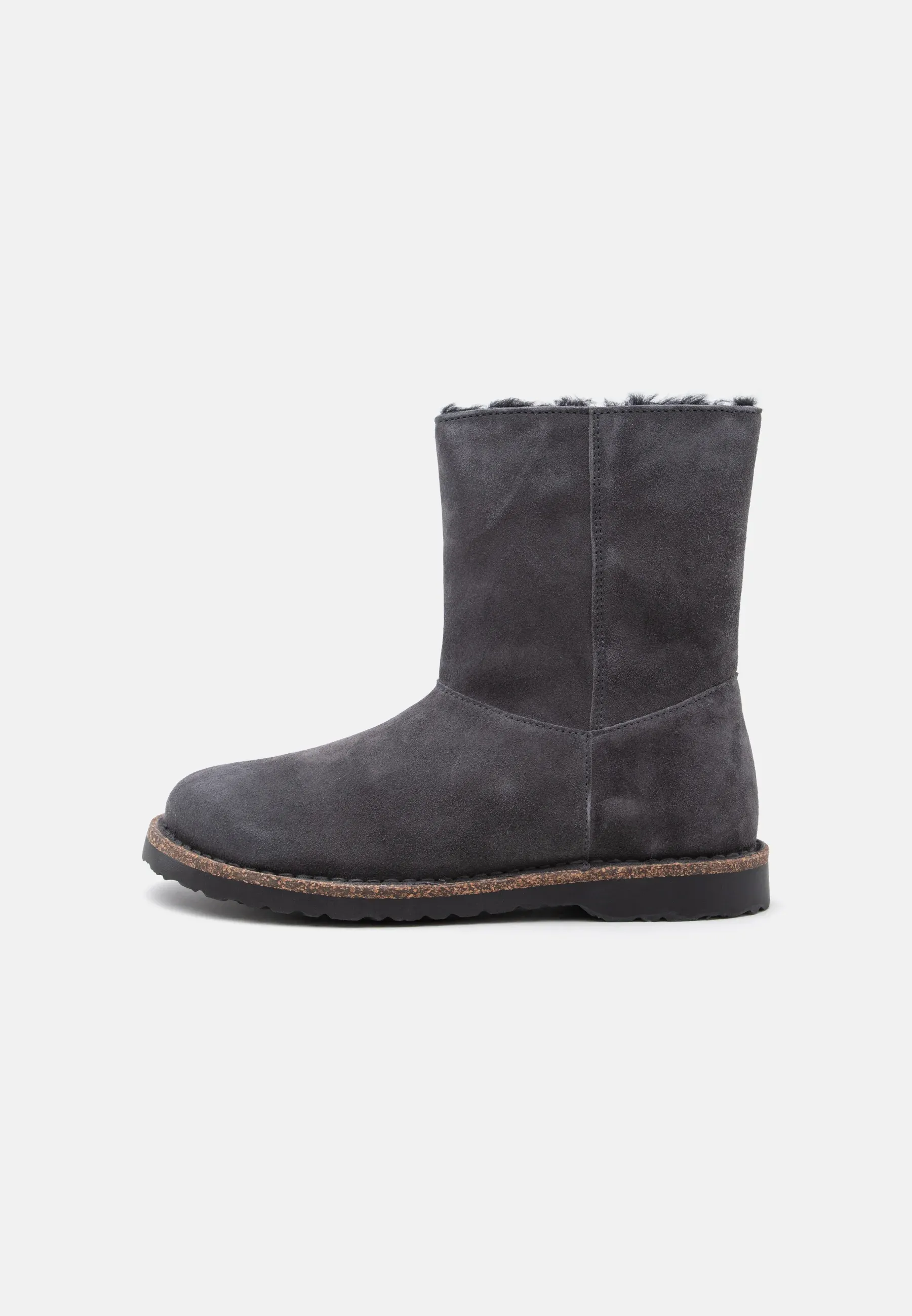 Birkenstock Uppsala Zip Bottes Gris charbon