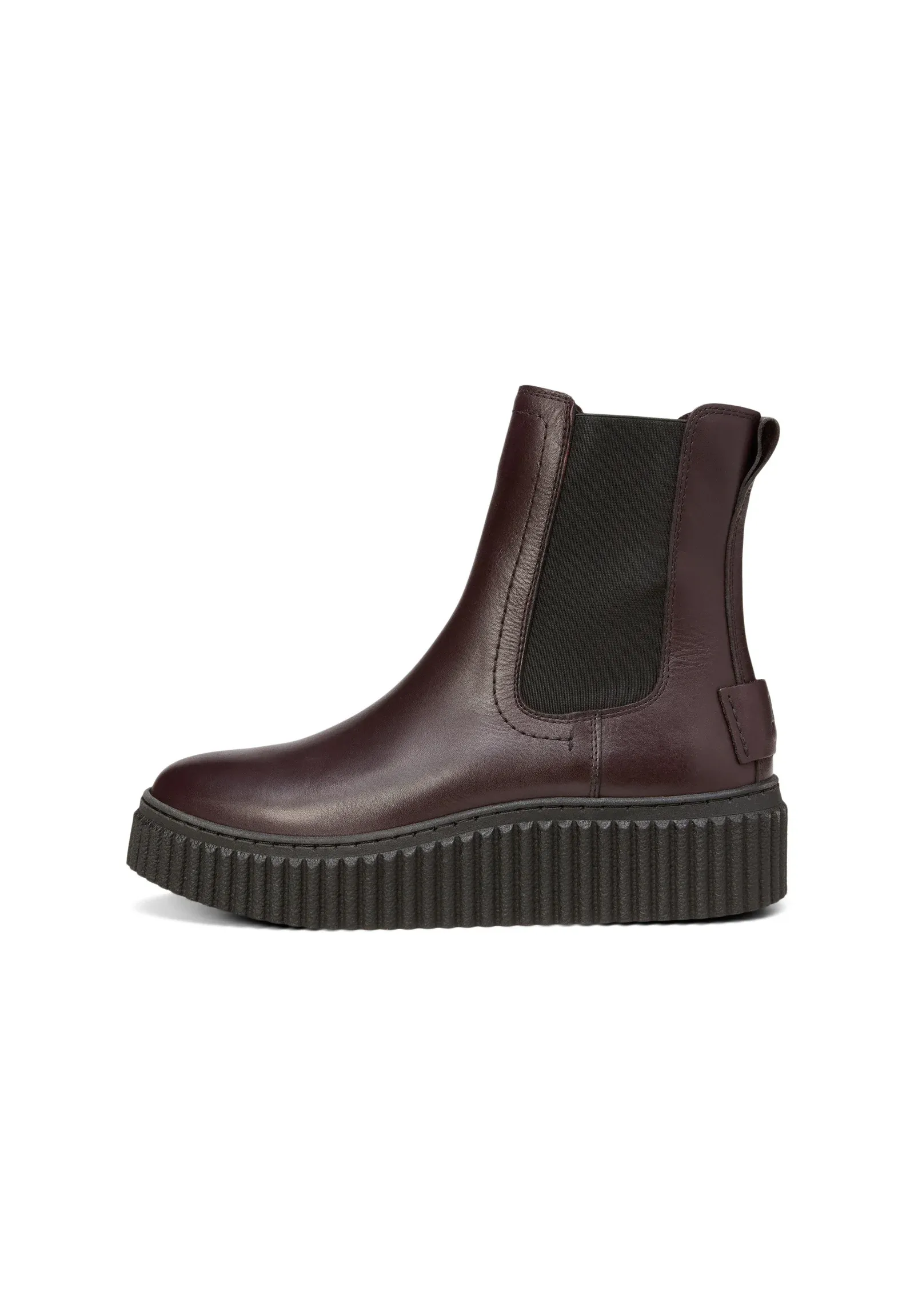 Marc Opolo Bianca N 51A Bottes à Talon Plateau Rouge Aubergine Foncé