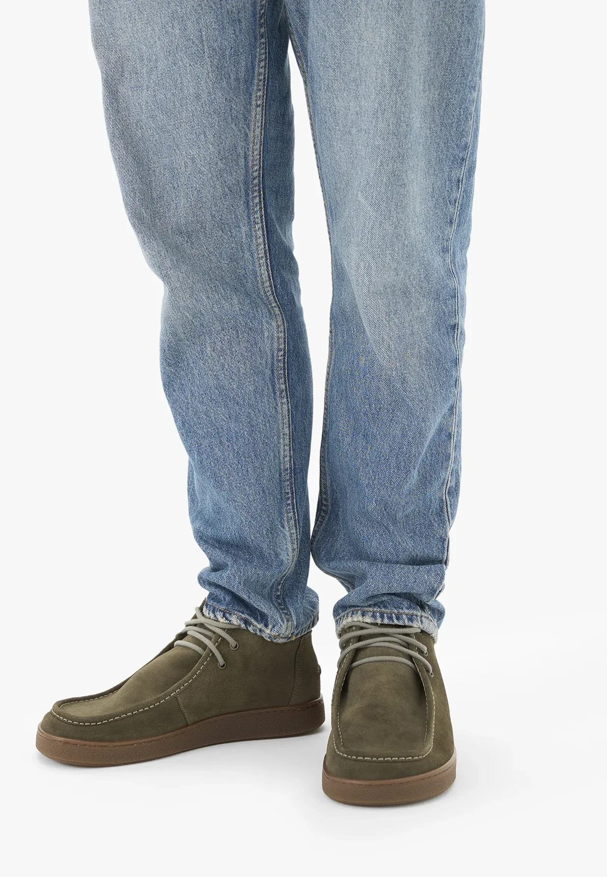 Rylko Bottes à lacets Vert