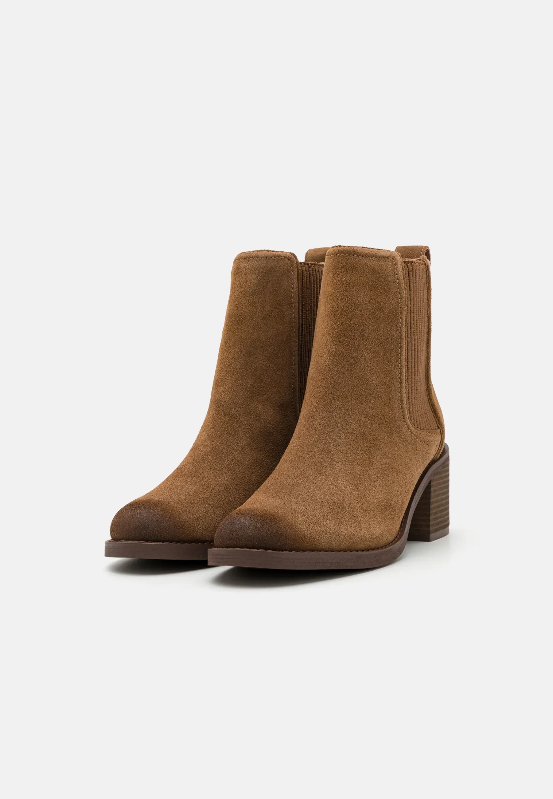 Clarks Chamberly Top - Bottes à talon en noyer