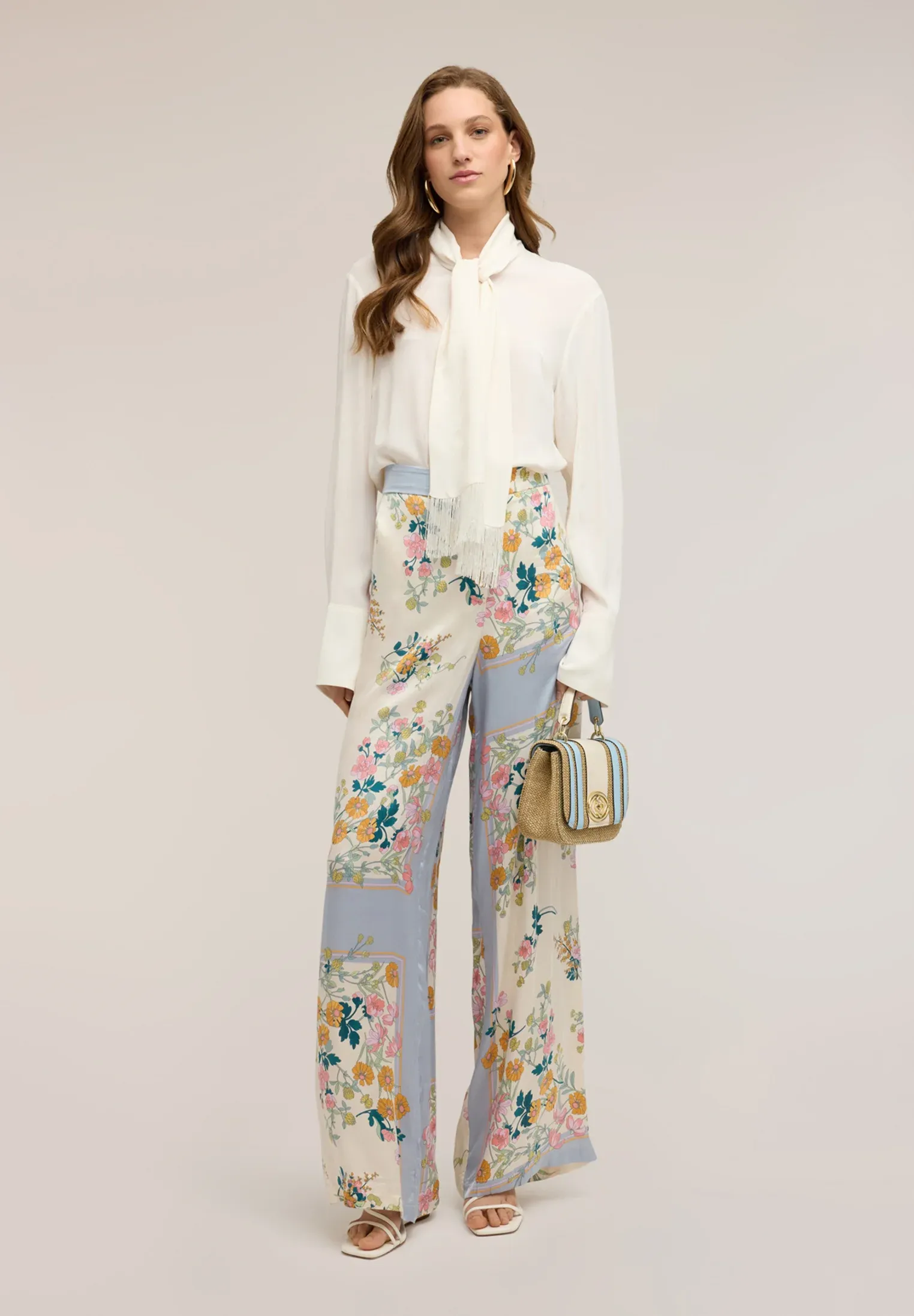 Chemise Motifs Blanc