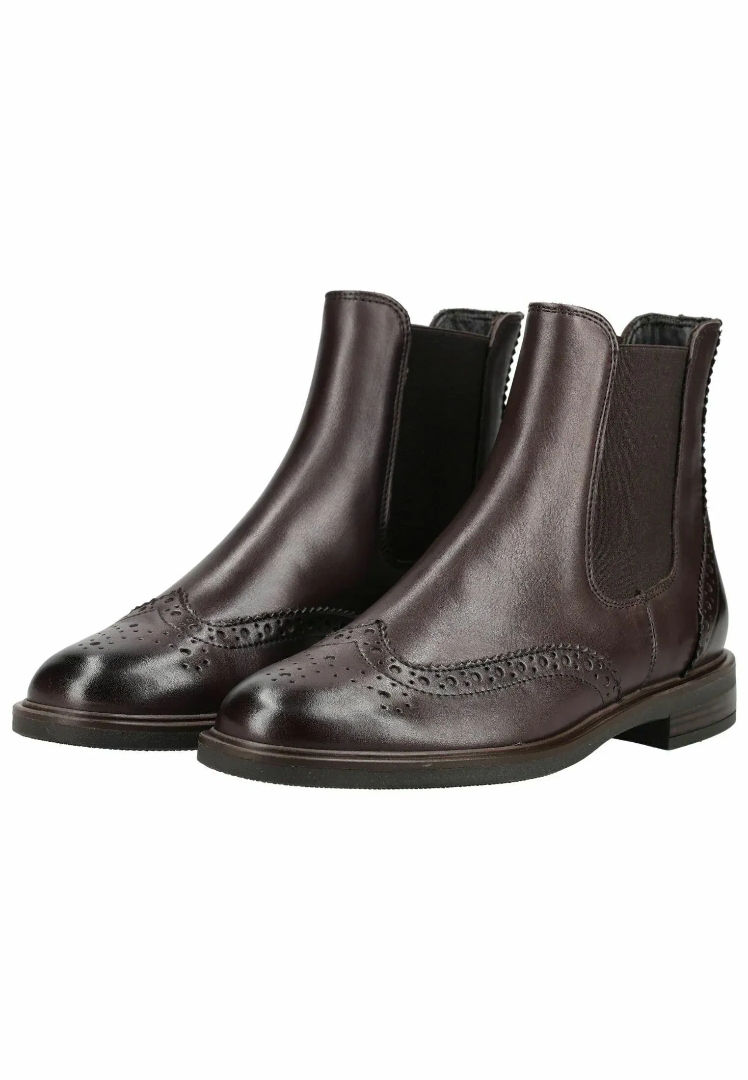 Paul Green Bottes Chelsea Femme Paul Green 8070 058 Brun 425 Stivaletti Classique Calf Espresso