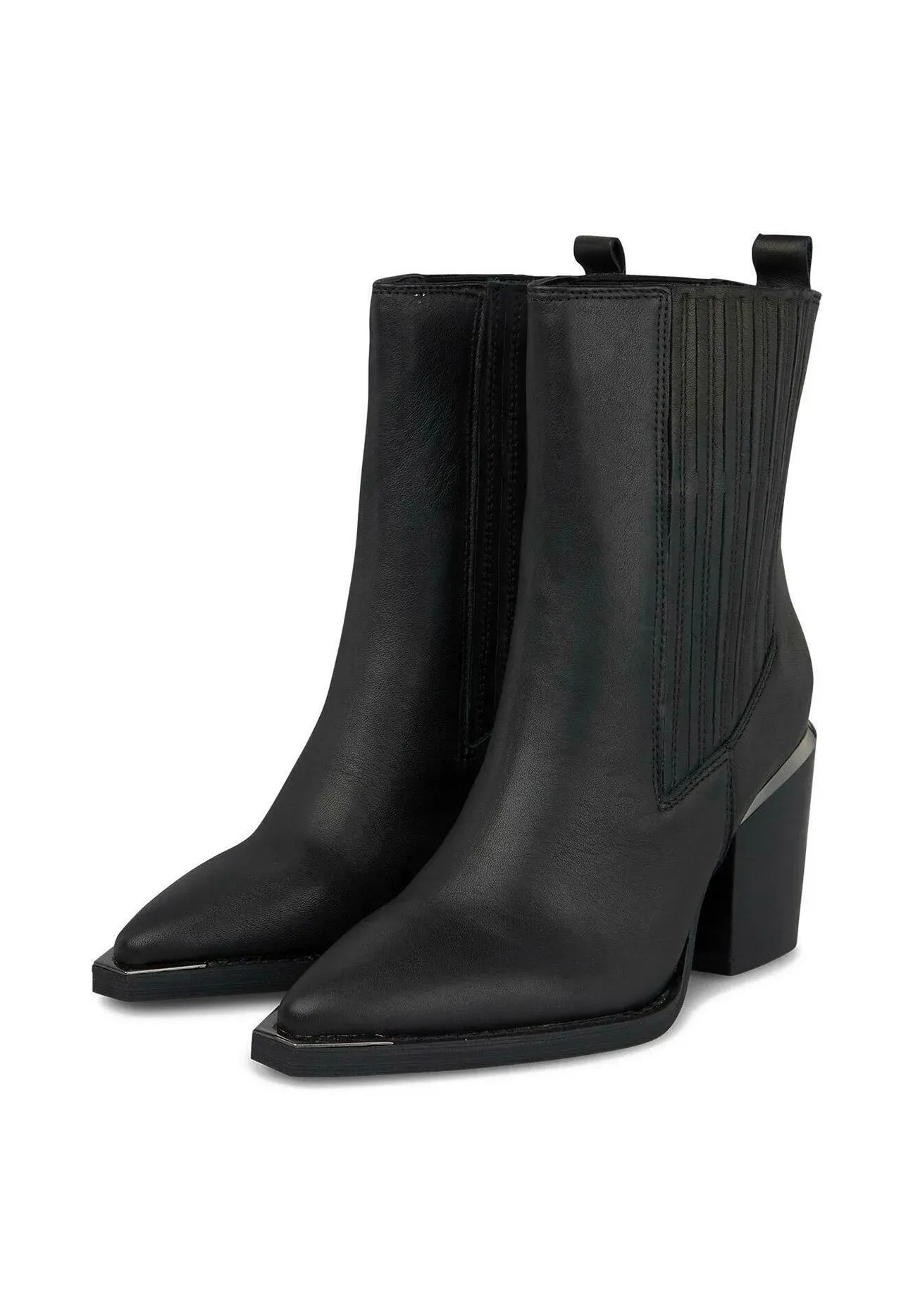 Alma En Pena Bottes à bout pointu et sans fermeture Noir