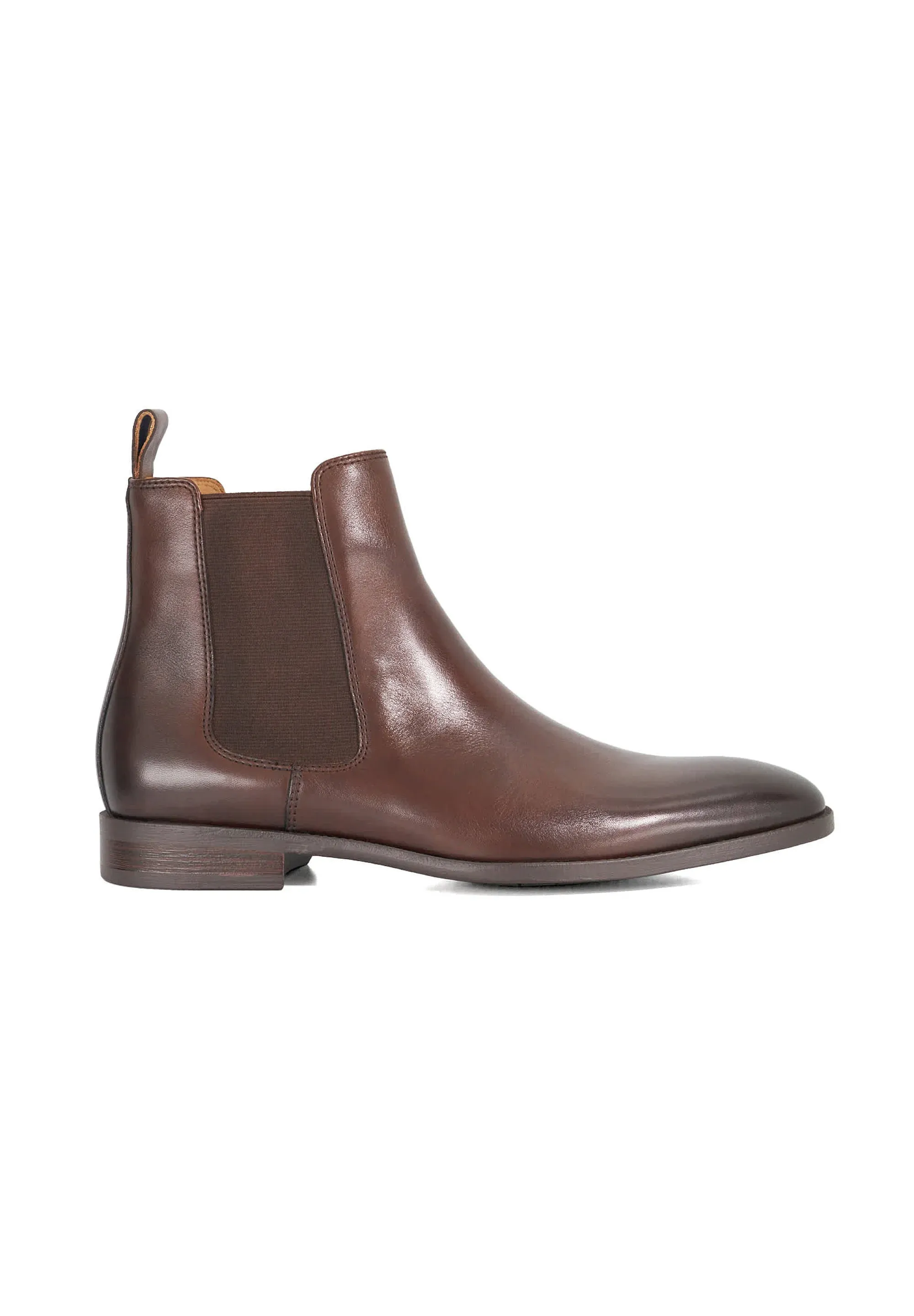 Dune London Bottes Marron Foncé