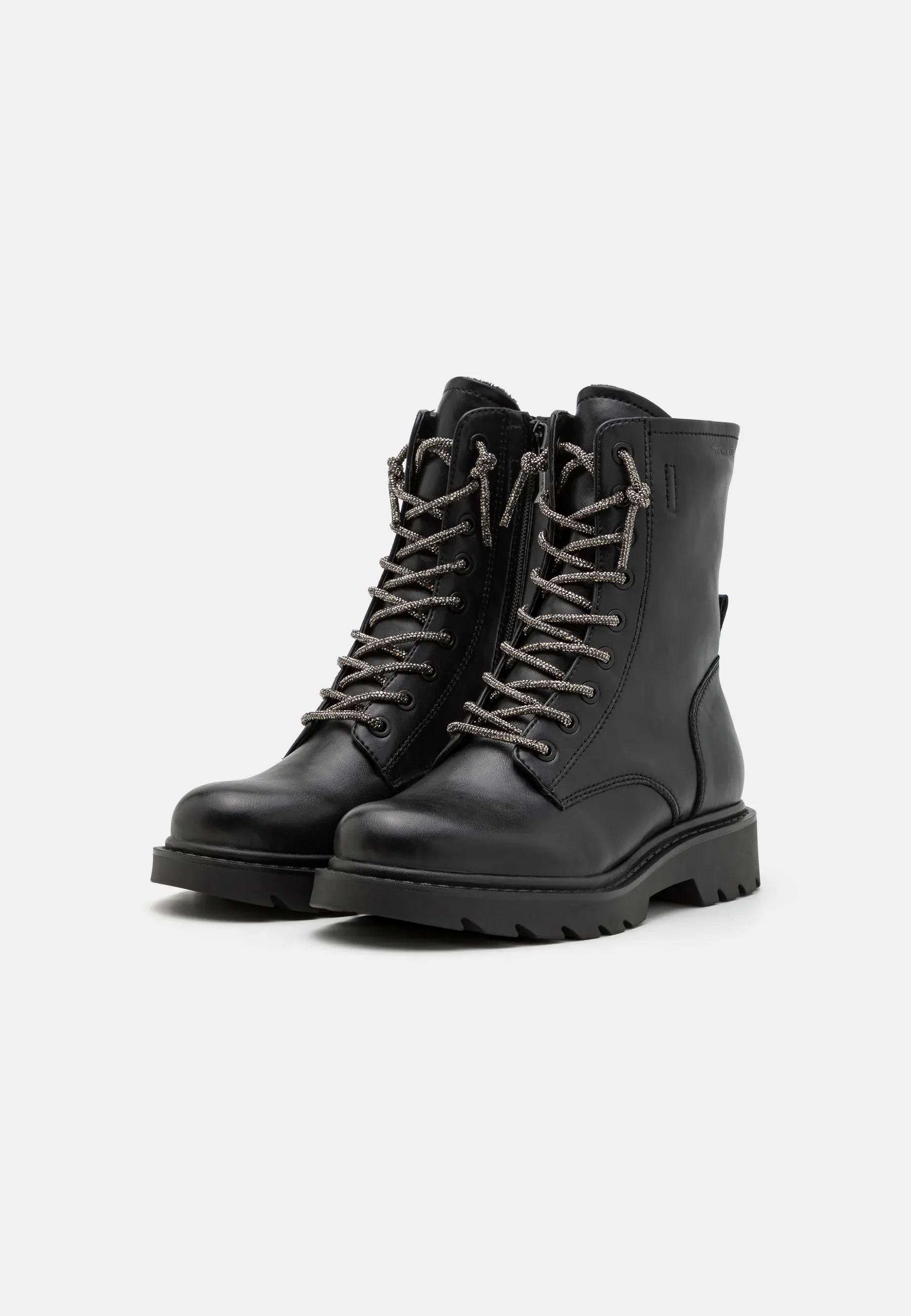 Tamaris Stivaletti Stringati Blackglam