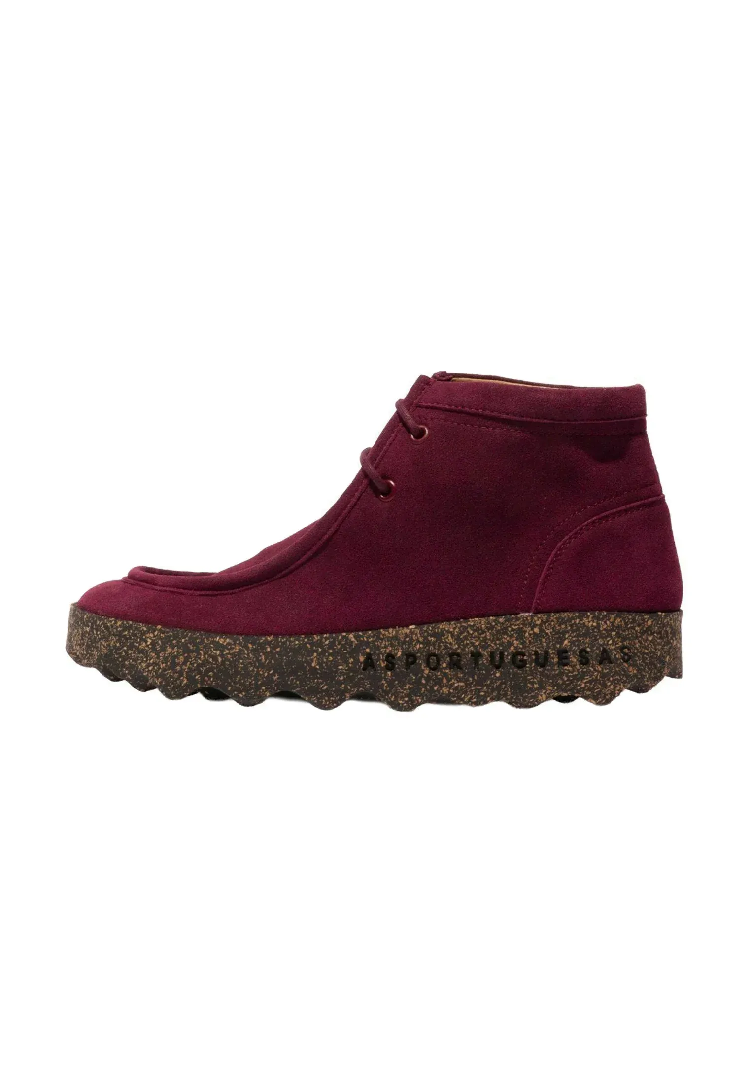 Botines Asportuguesas Stivaletti Stringati Bordeaux