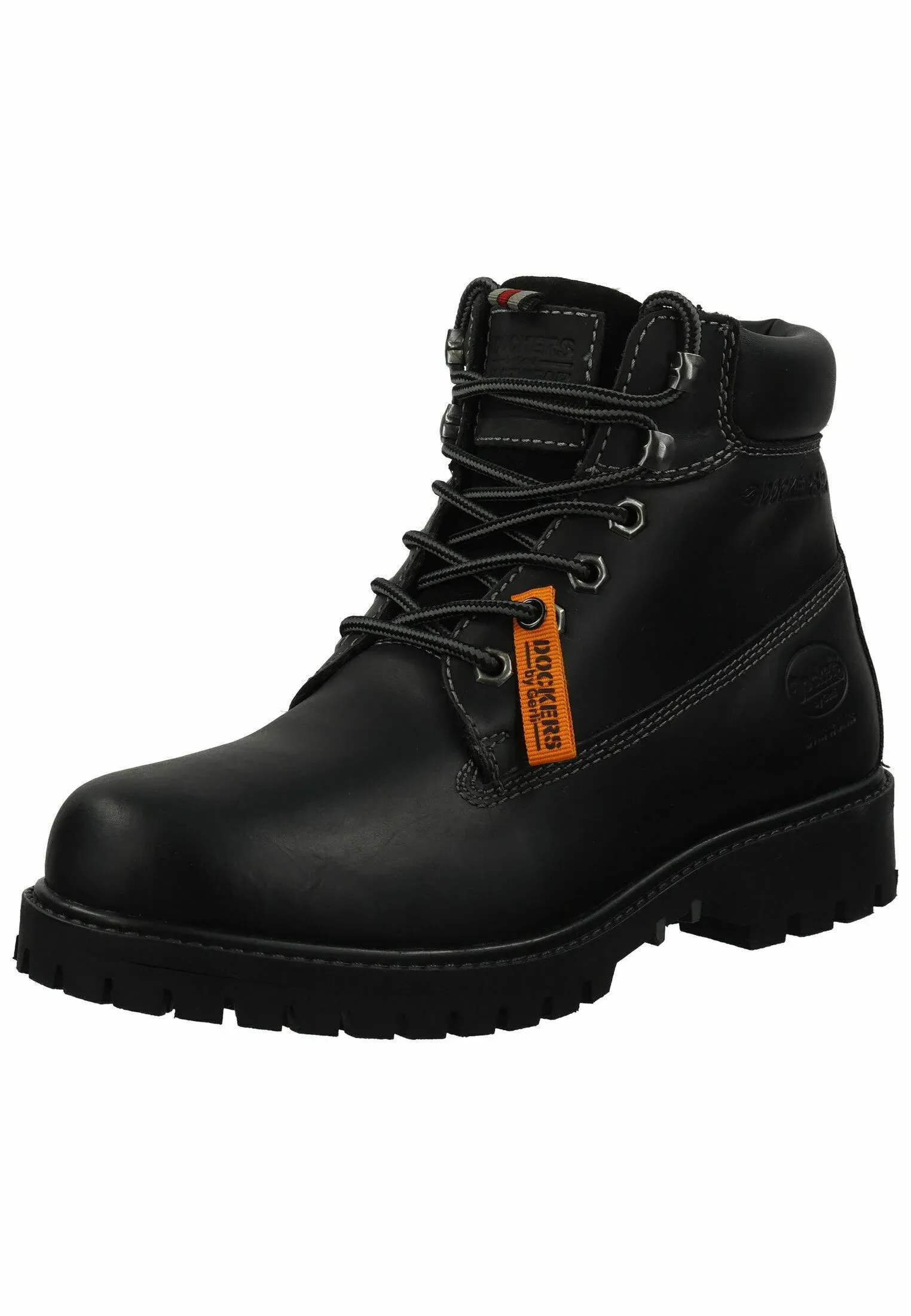 Dockers By Gerli Bottes à lacets à imprimé noir