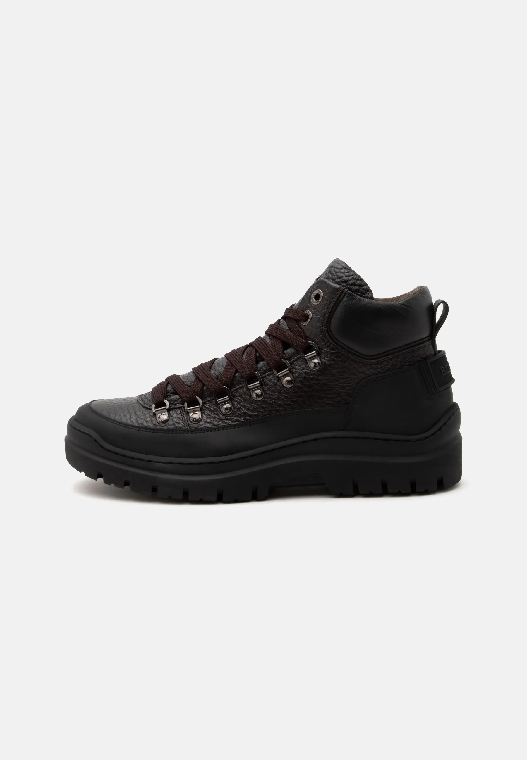 Bogner Bottes à lacets Brun foncé