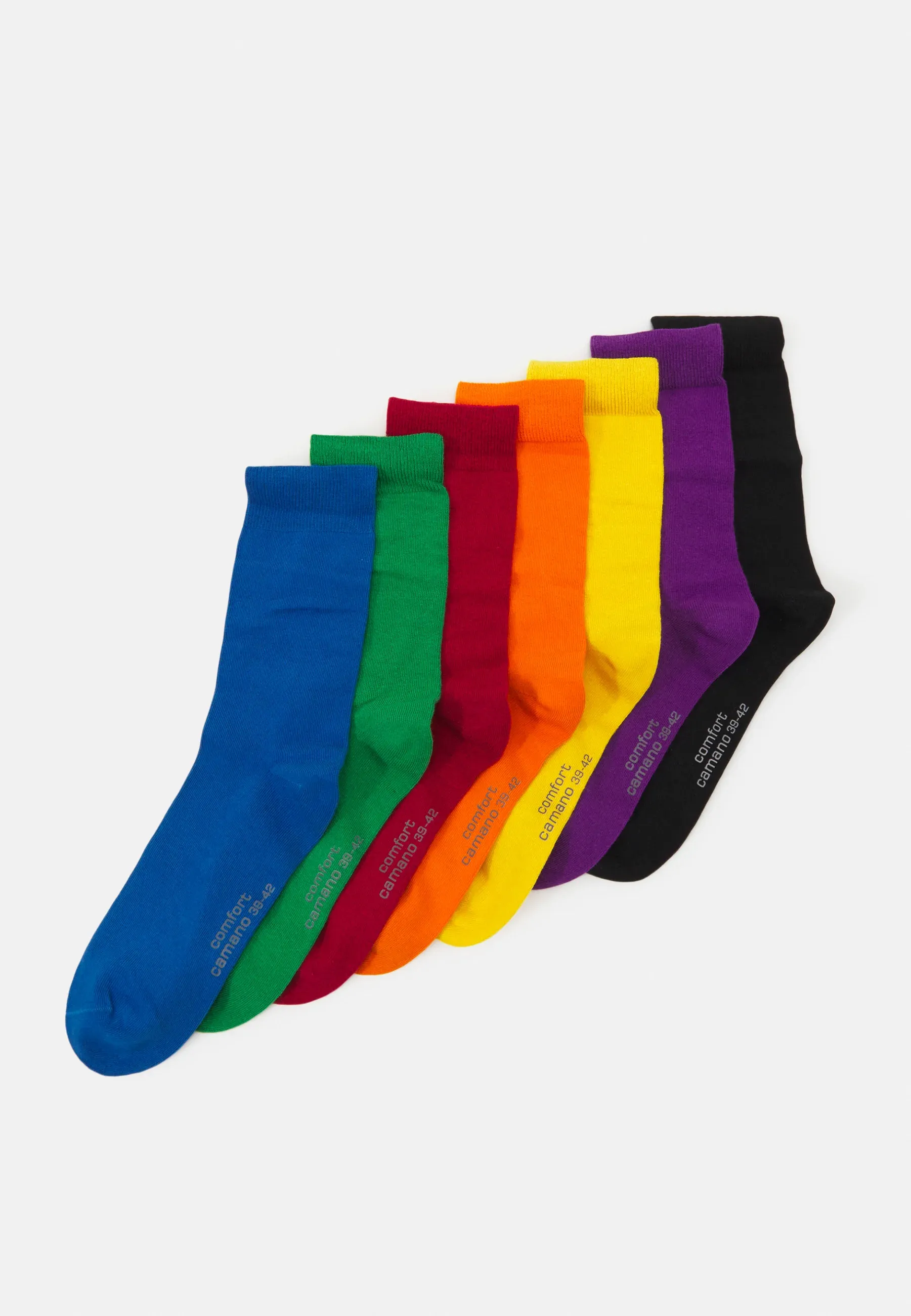 Camano Comfort In Box 7 Pièces Chaussettes Arc-en-ciel