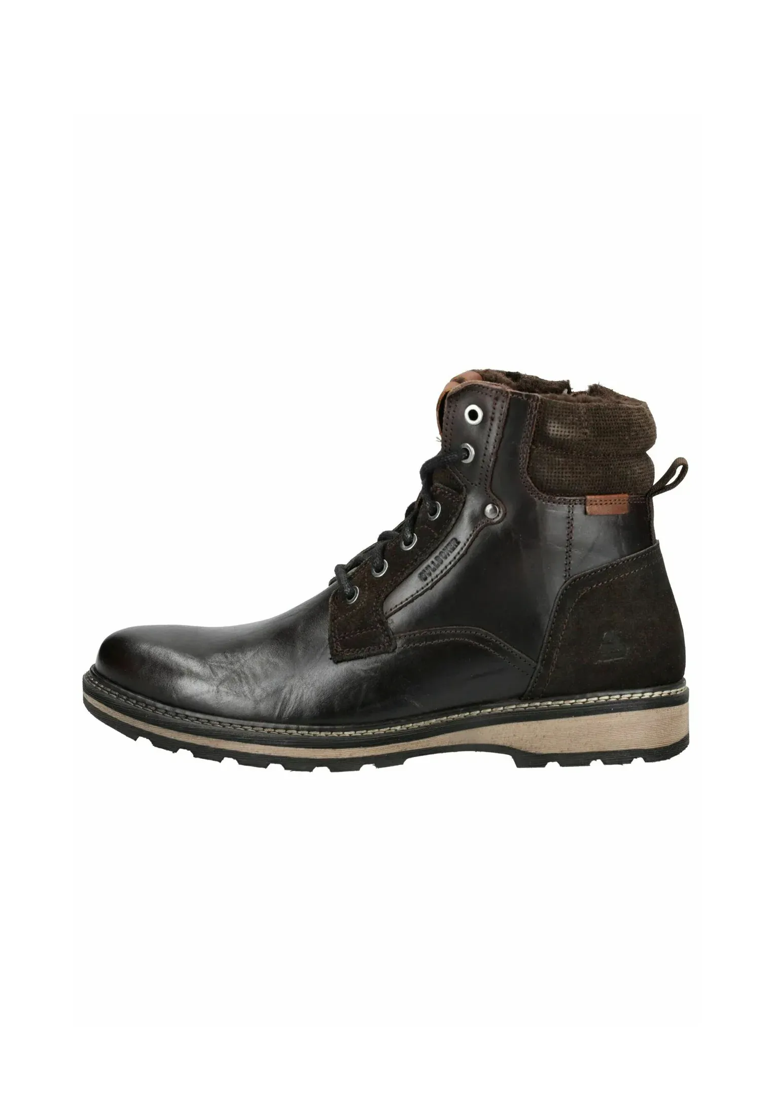 Bullboxer Bottes à motifs brun foncé cognac