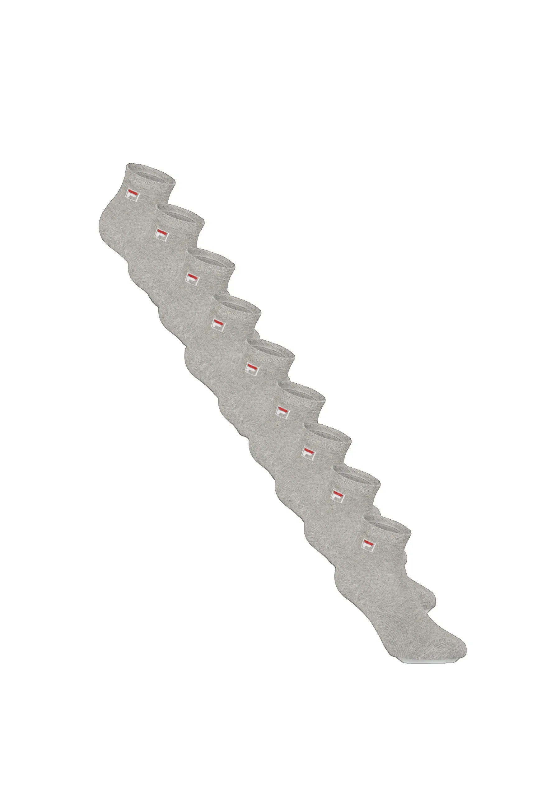 Fila 9 Paires Chaussettes Gris