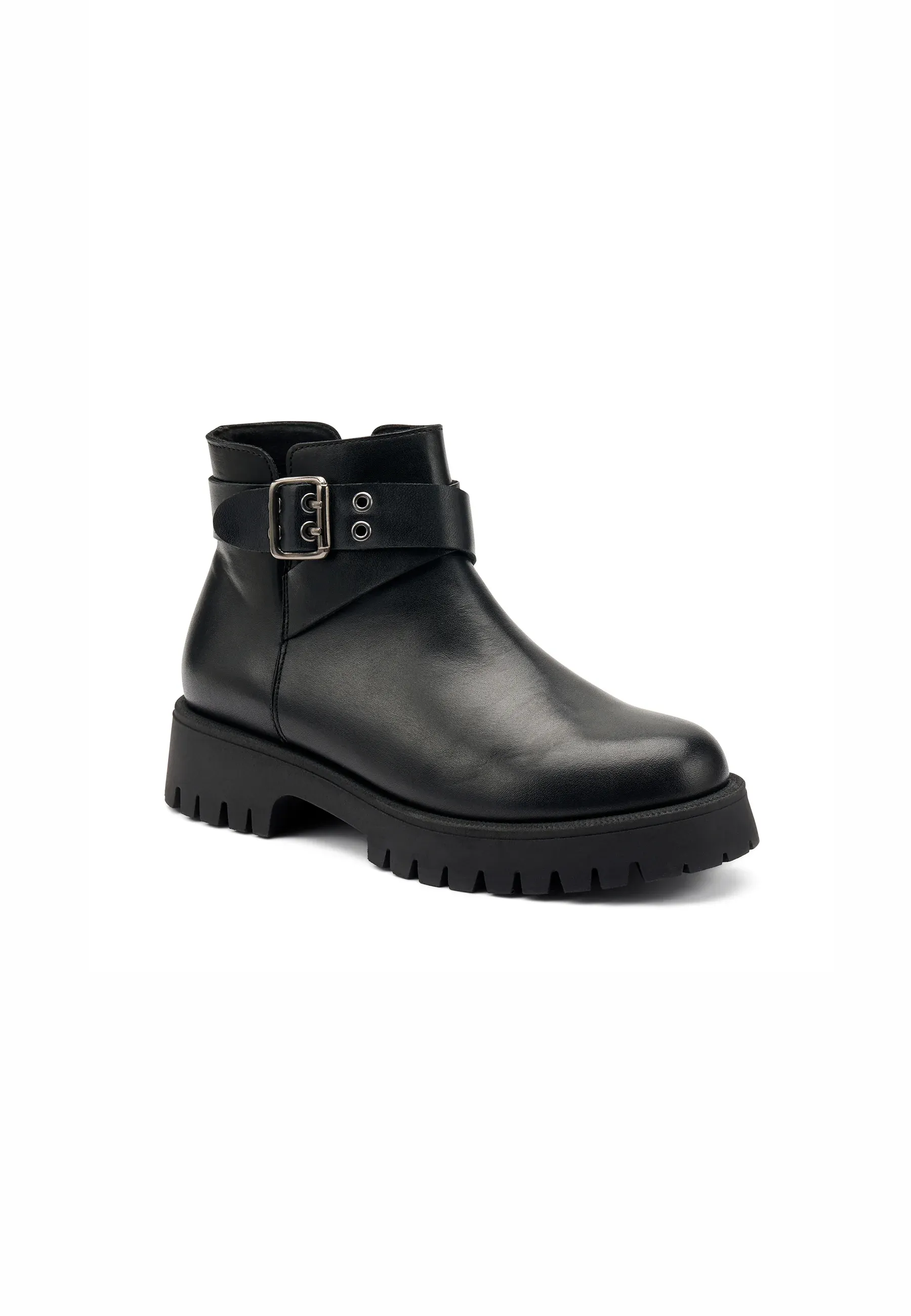 Frau Shoes Bottes Texanes Biker Noir
