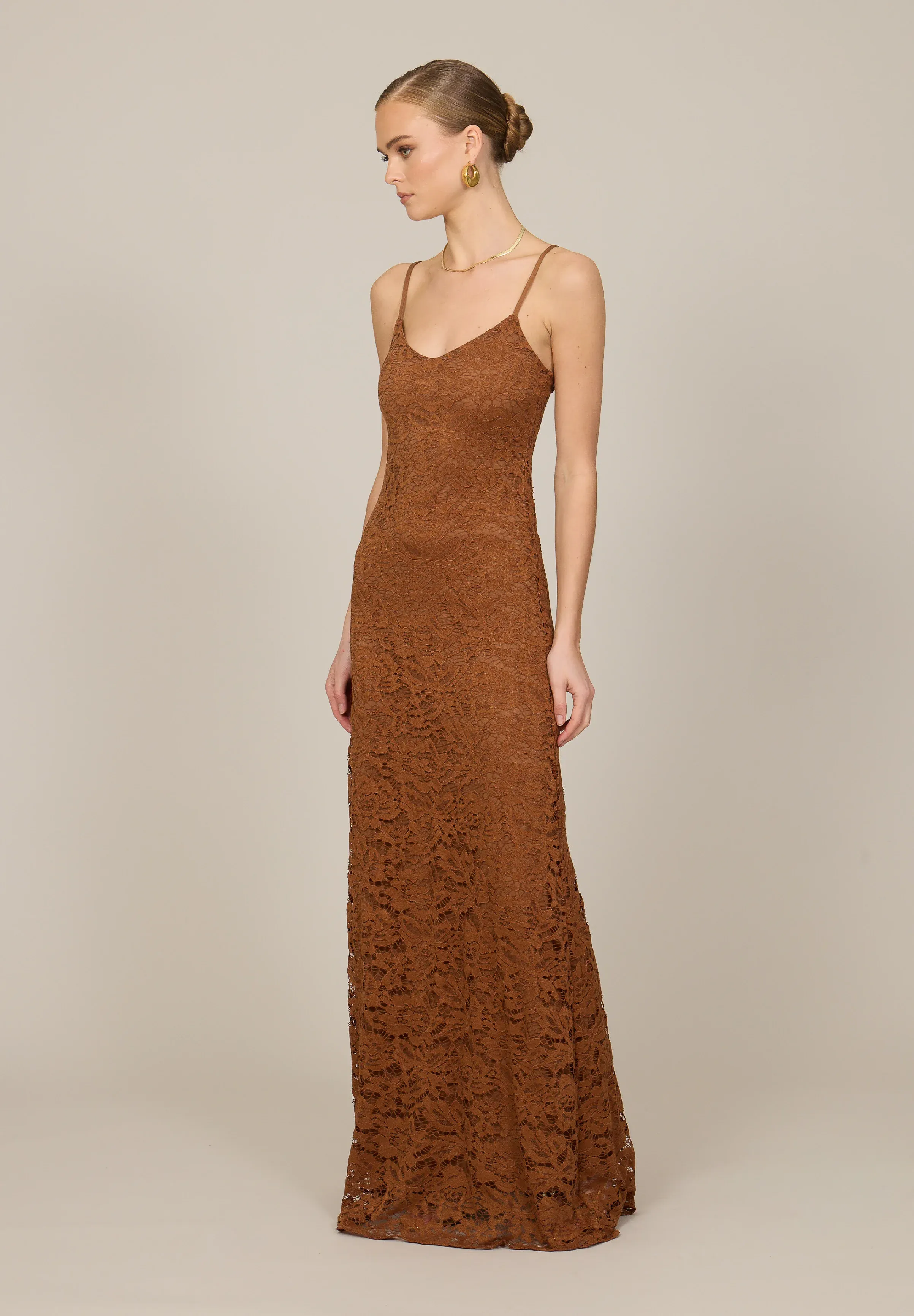 Wal G Sandy Robes pour Occasions Spéciales Bronze Champagne