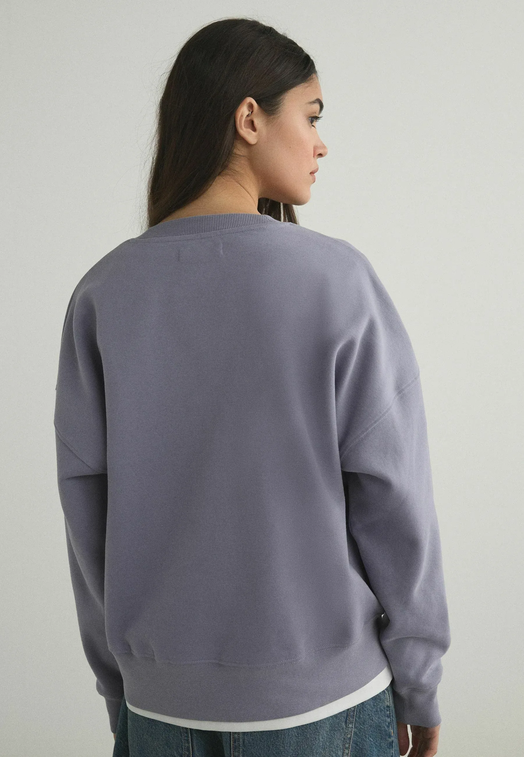 Prochain Hamish Sweat-shirt à imprimé automnal Felpa Bleu