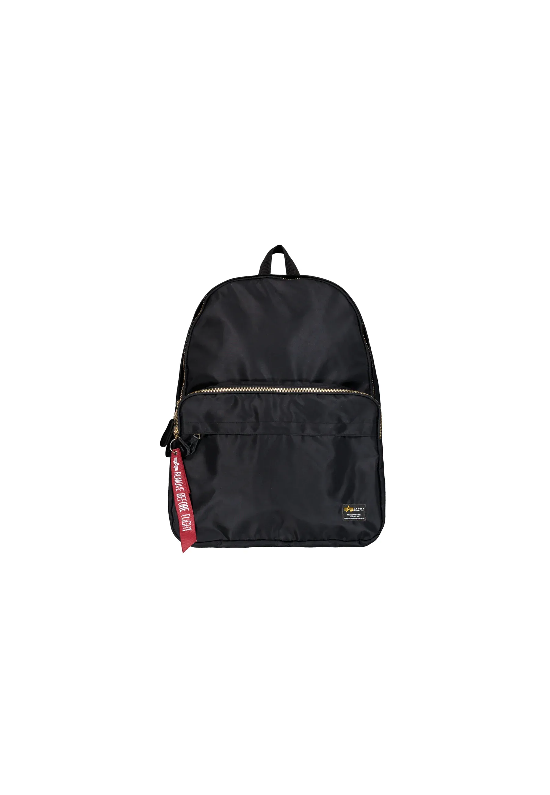 Sac à dos crew Alpha Industries unisexe Zaino Noir