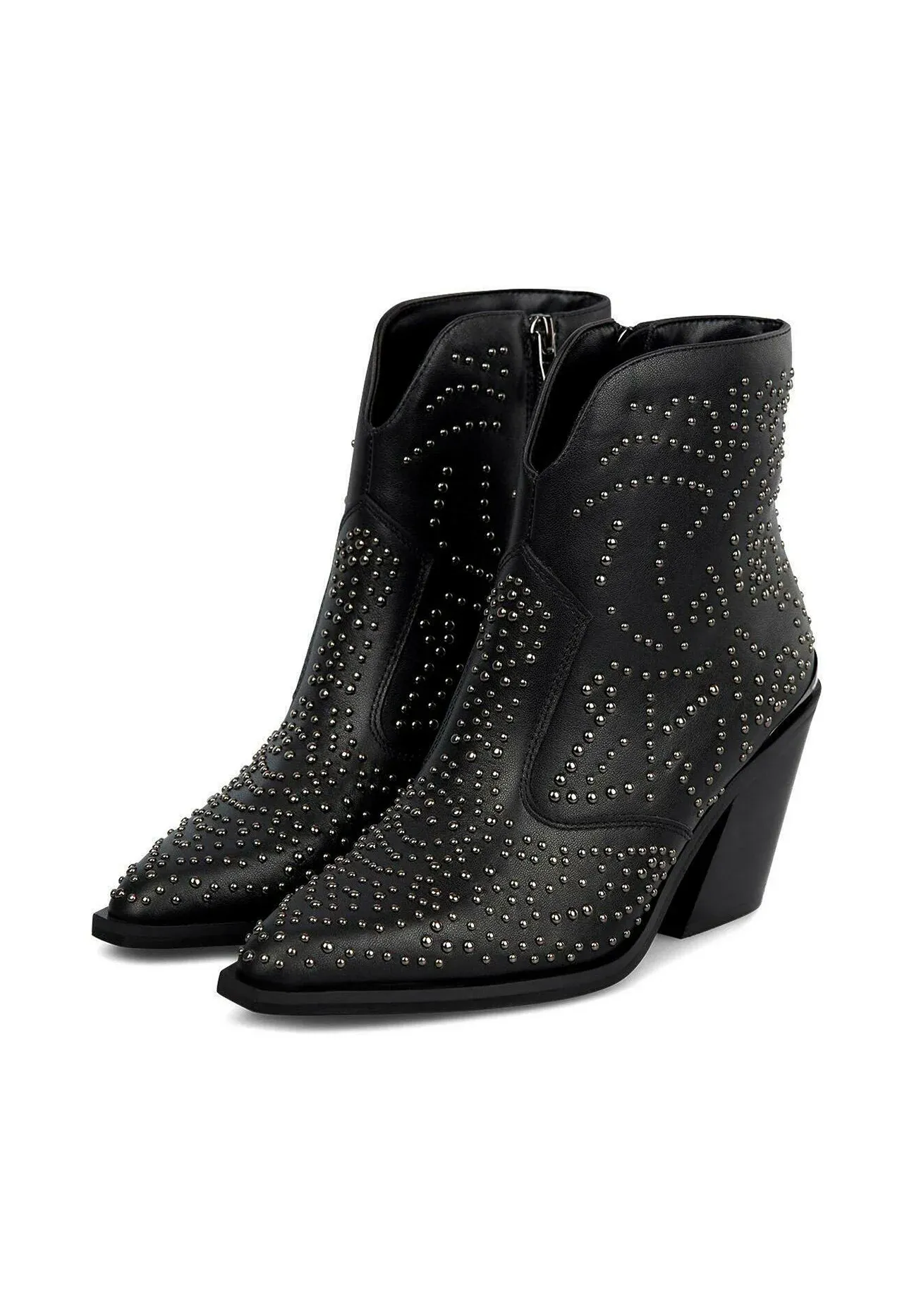 Alma En Pena Bottes Texanes Motard Noires