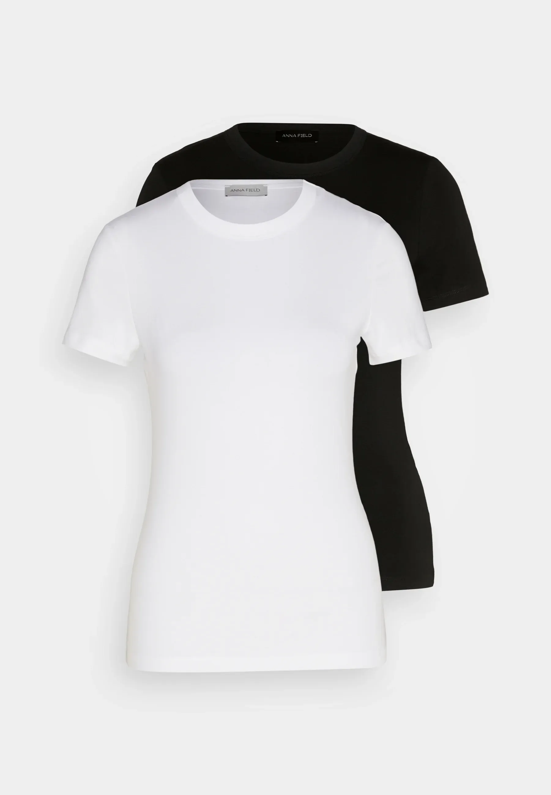 Anna Field 2 pièces T-shirt basique blanc/noir