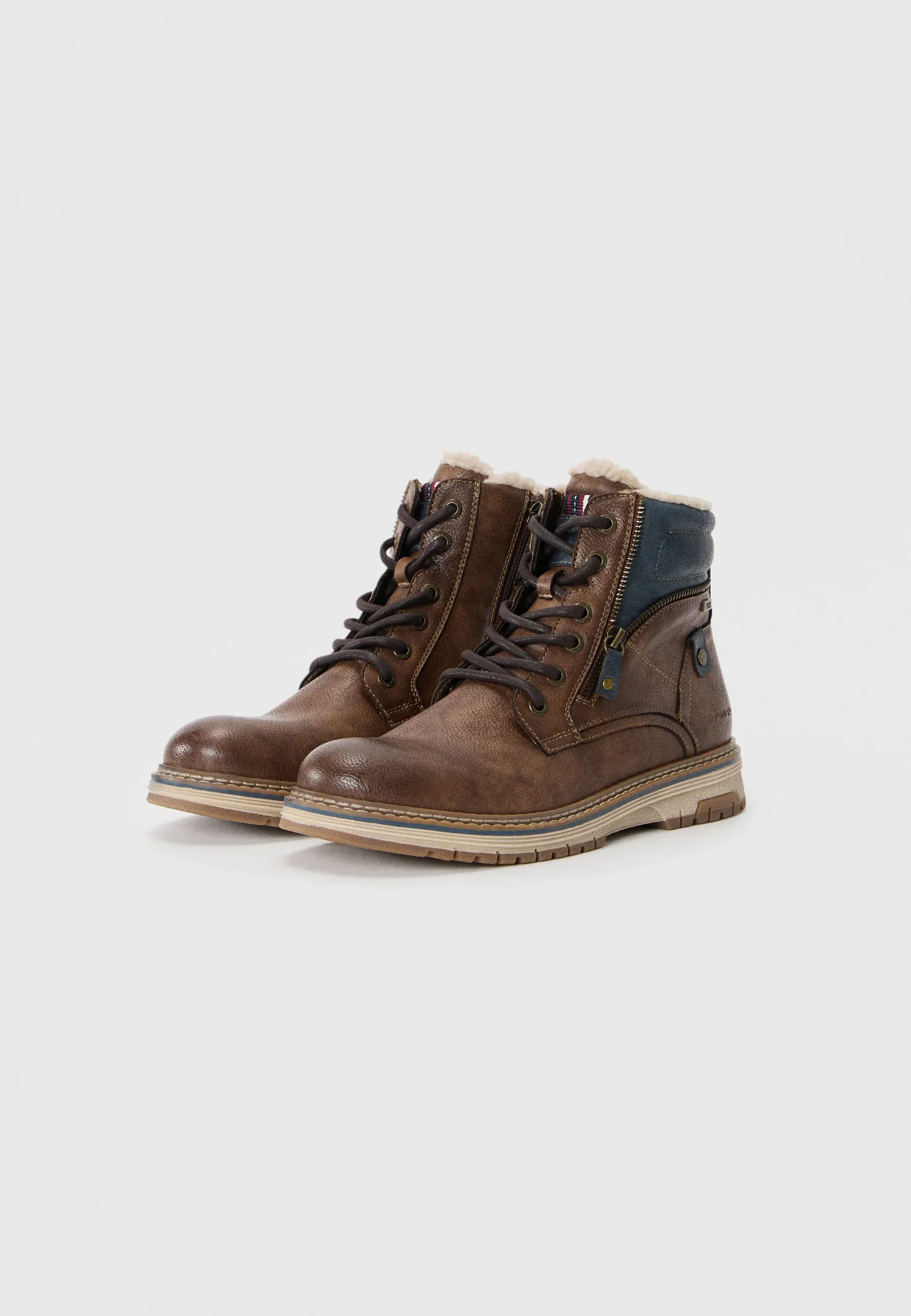 Tom Tailor Bottes de Neige Moka