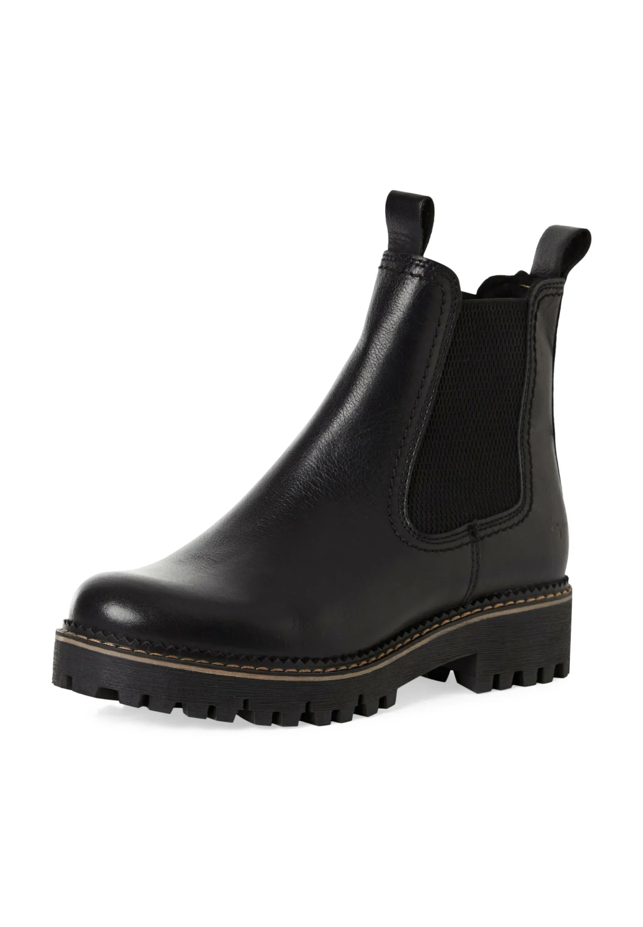 Tamaris Elegante Mit Removable Sock Tronchetti Noir Cuir
