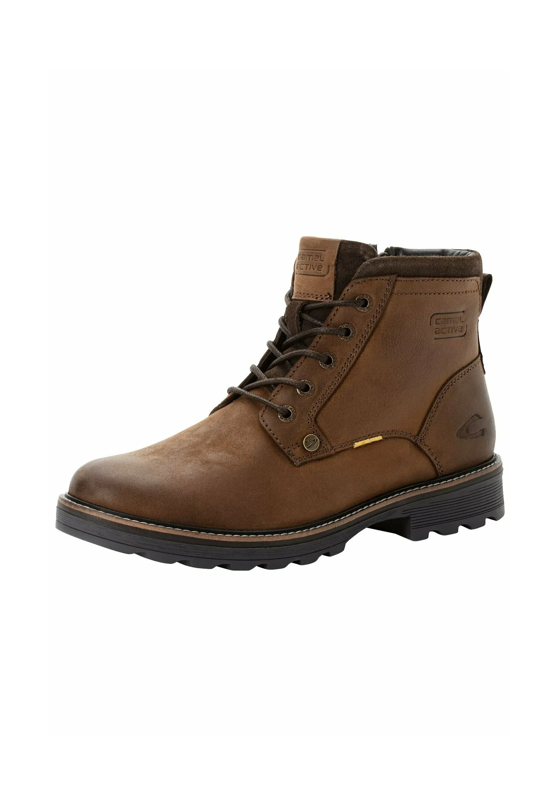 Camel Active Flow À Fermeture Éclair Bottes à Lacets Café