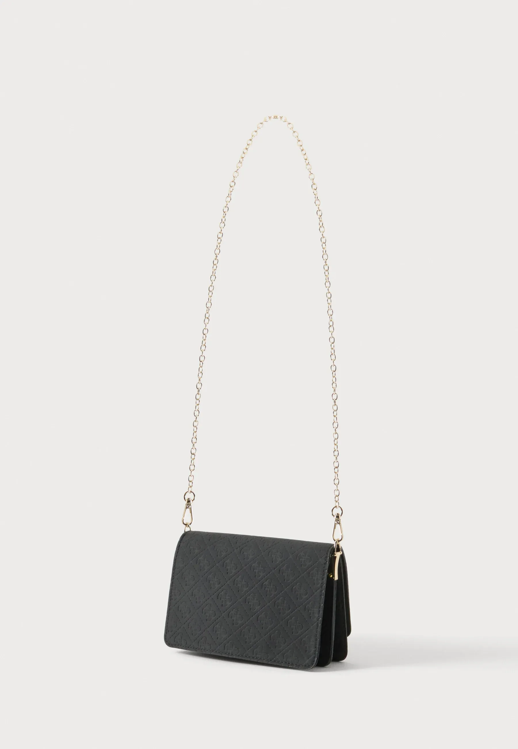 Guess Sac à bandoulière à rabat unisexe Borsa a tracolla Jet Black