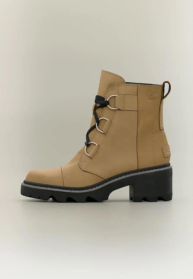 Sorel Joan Now Stivaletti Stringati Caribou Buff Noir