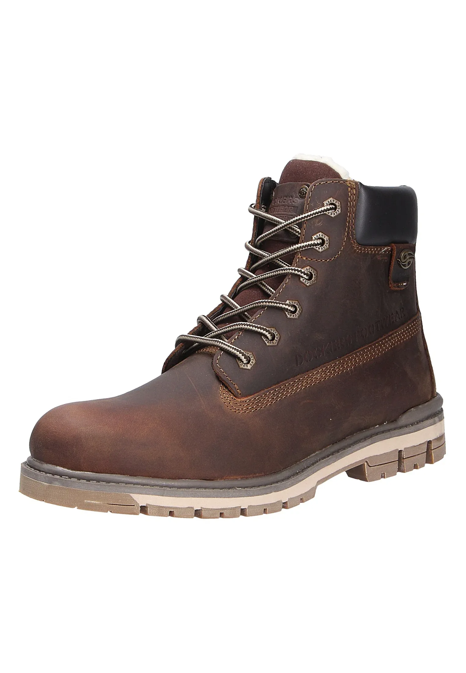 Dockers By Gerli Bottes à lacets Choco