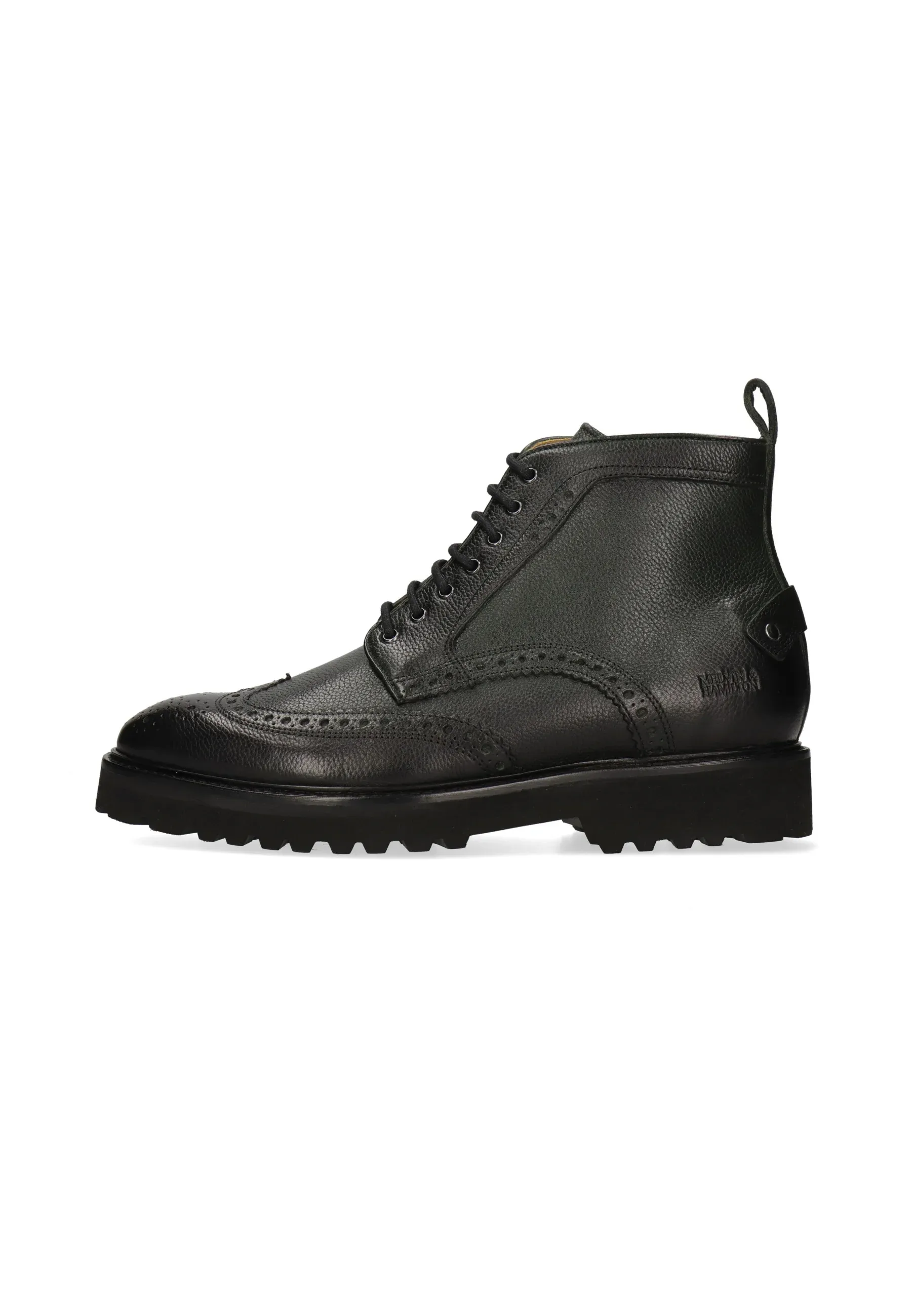 Melvin And Hamilton Stivaletti Stringati Noir