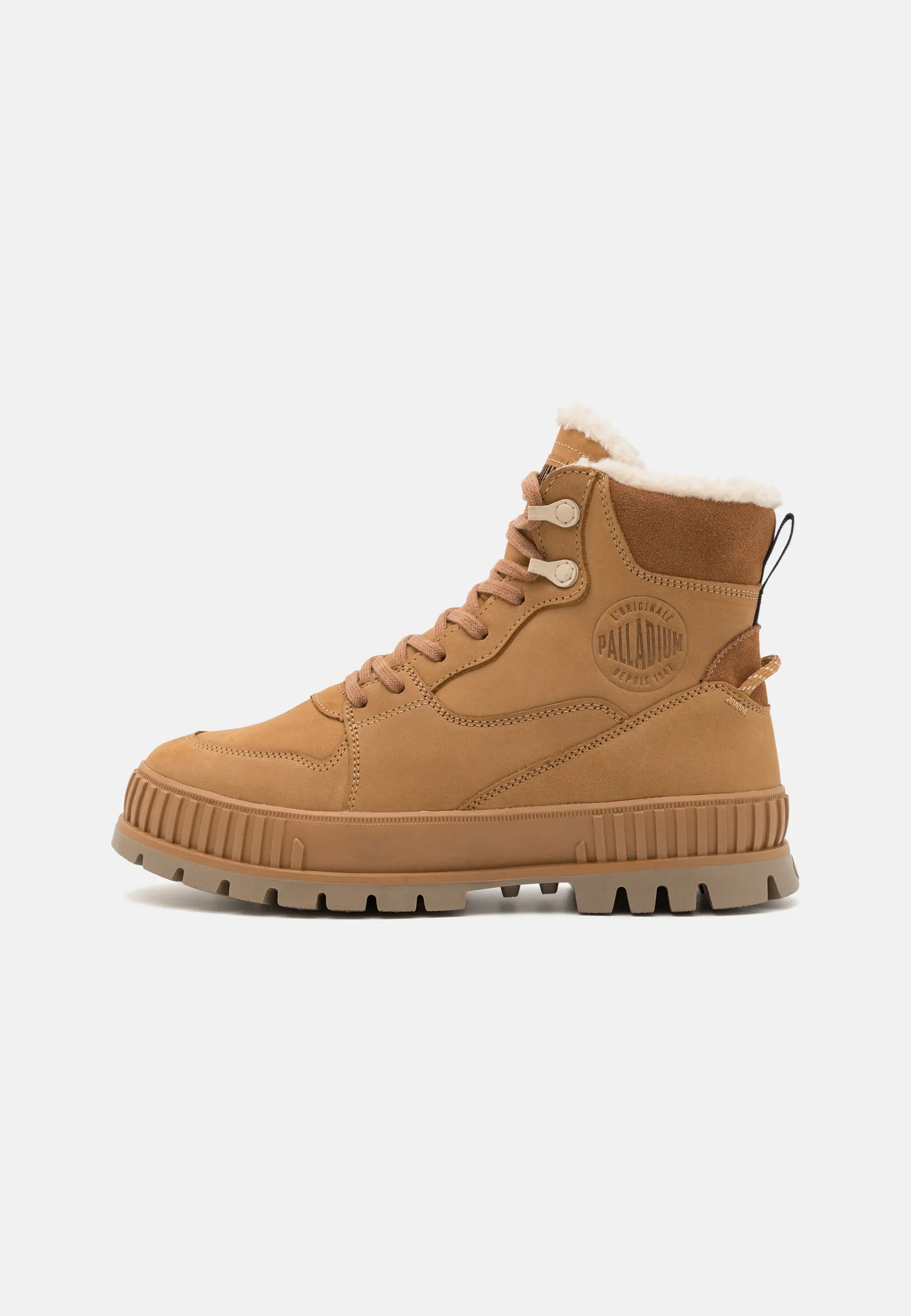 Palladium Pallashock Warm Wp Bottes à lacets Unisexe Dear Brown