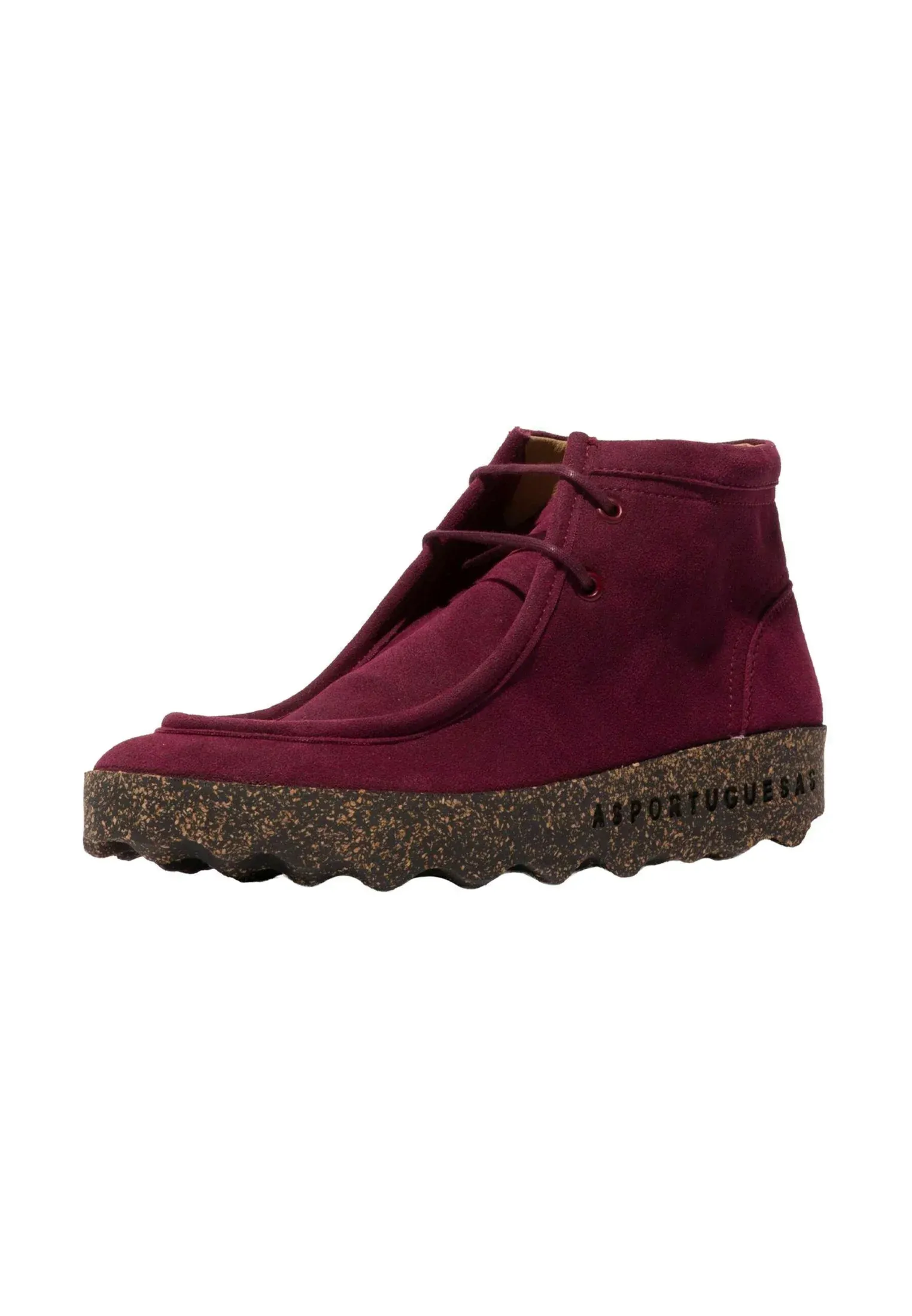 Botines Asportuguesas Stivaletti Stringati Bordeaux
