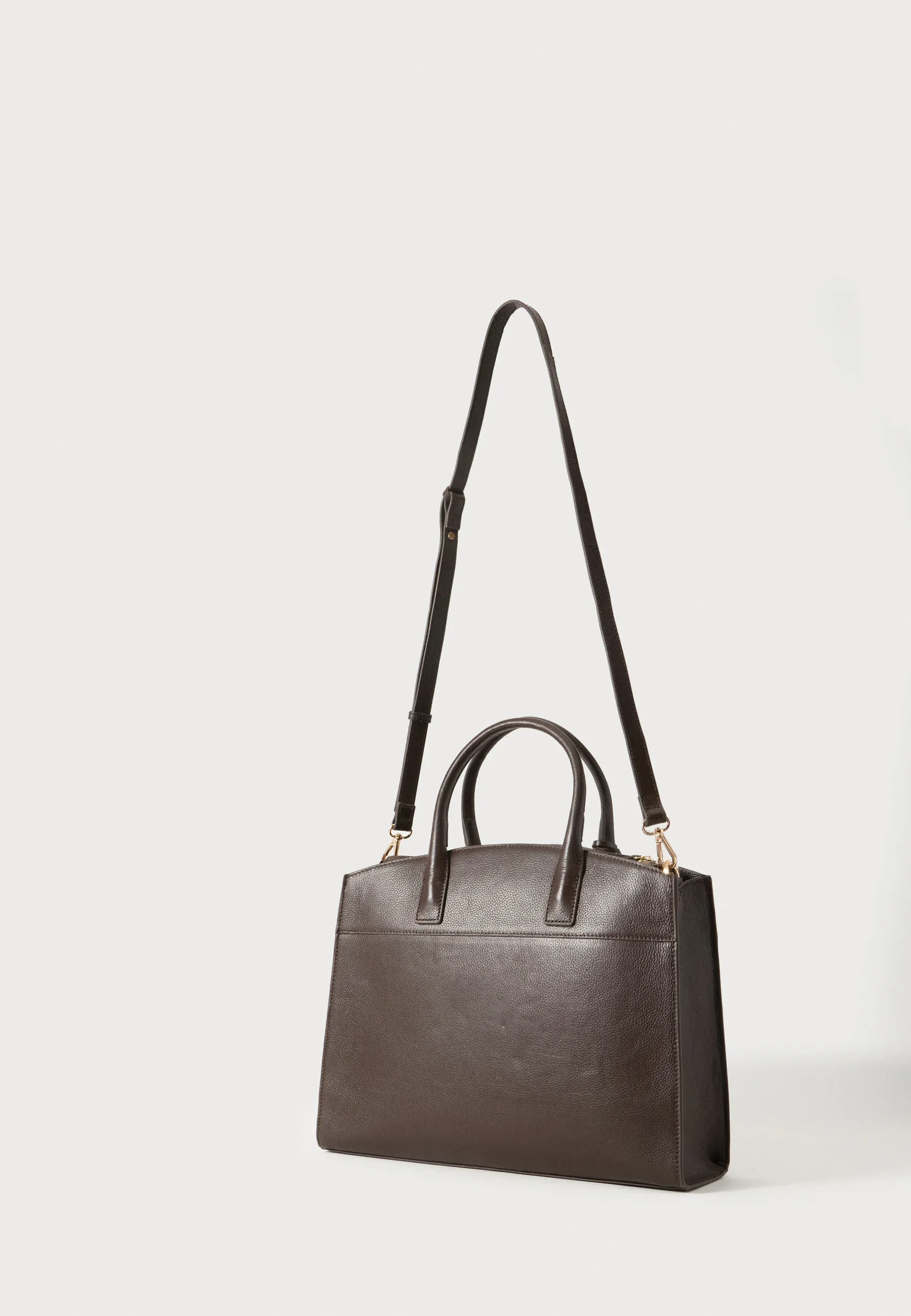 Zign Golden Unisexe Borsa Porta Pc Marron Chocolat
