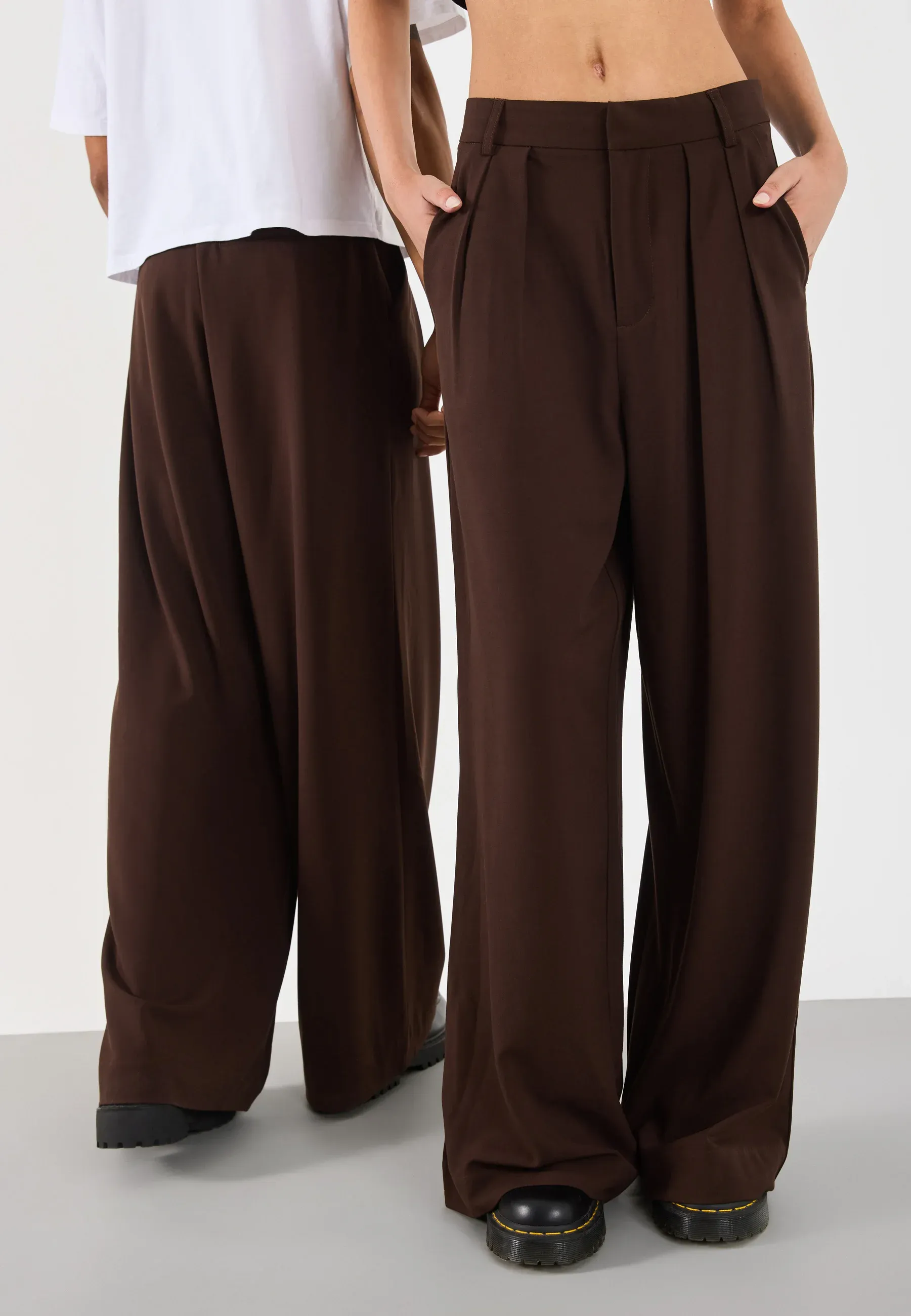Yourturn Pantalons Unisexe Chocolat