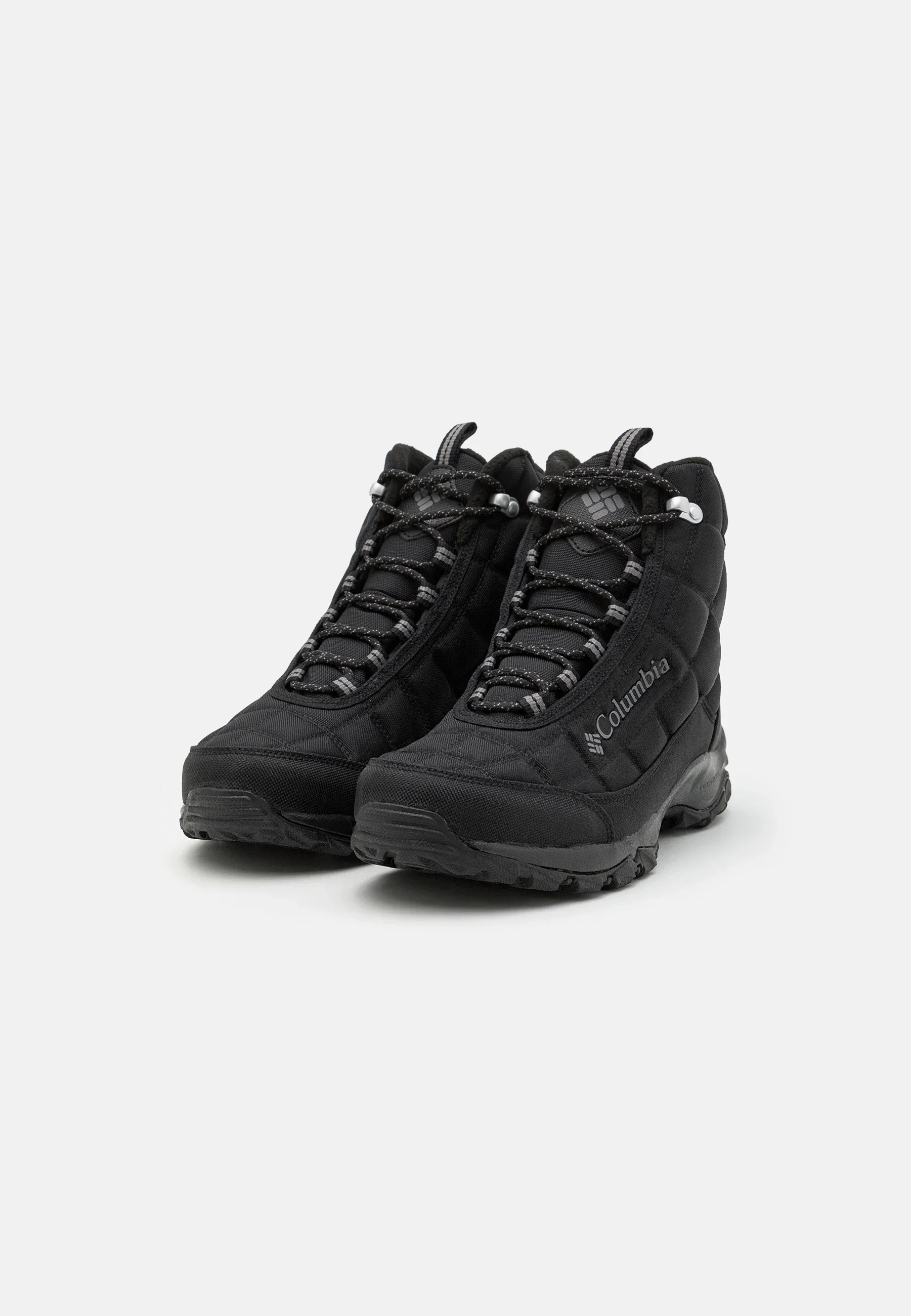 Columbia Firecamp Boot Bottes de Neige Noir/Ville Gris