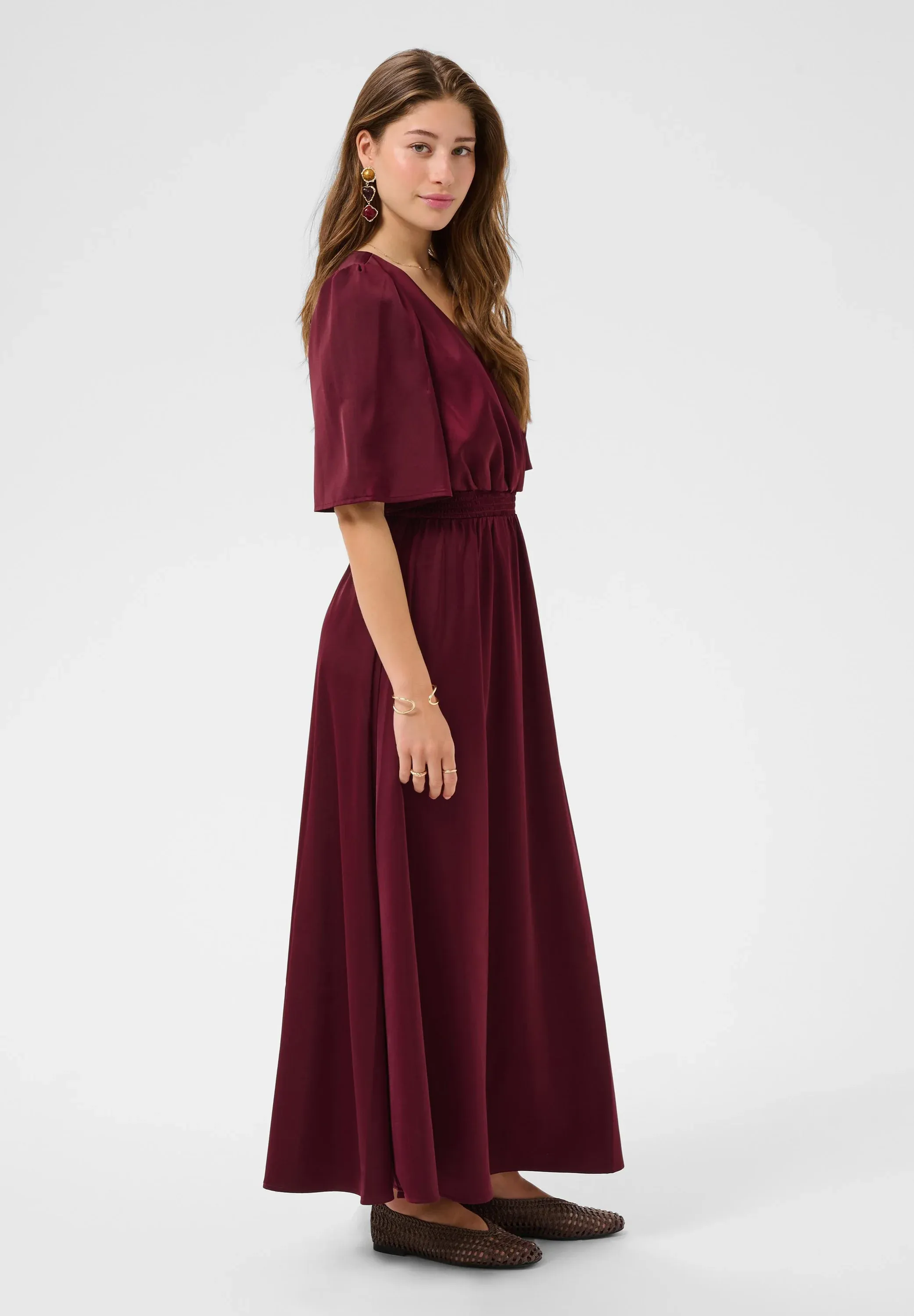 Robe longue Cream Crverena Zinfandel