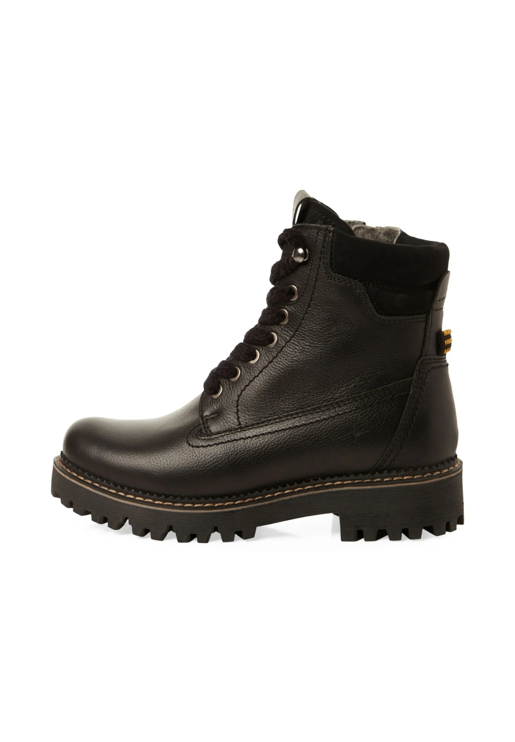 Tamaris Elegante Mit Removable Sock Bottes à lacets Noire
