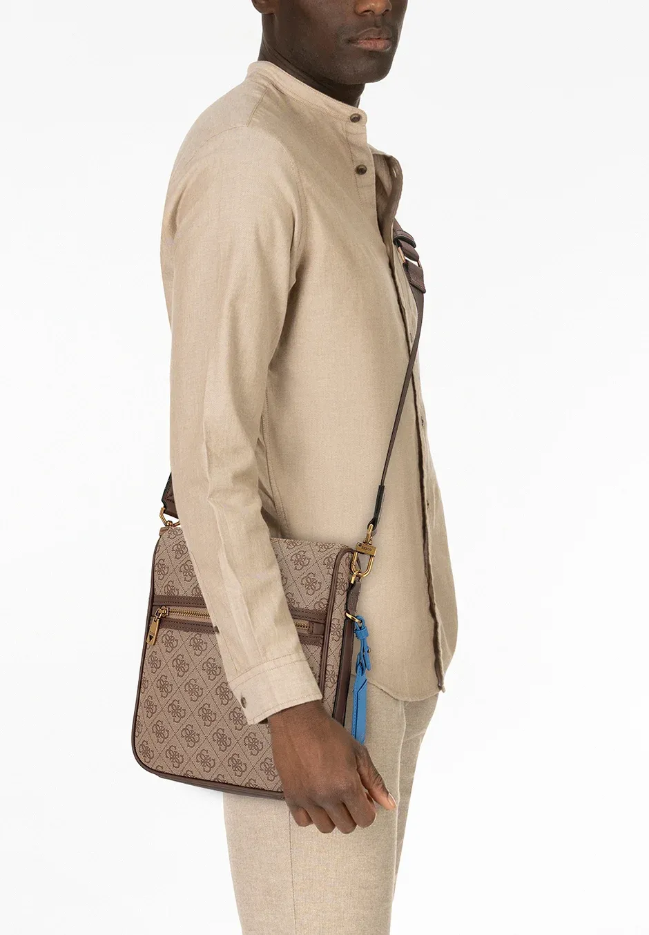 Guess Milano Sac à bandoulière Beigebrown