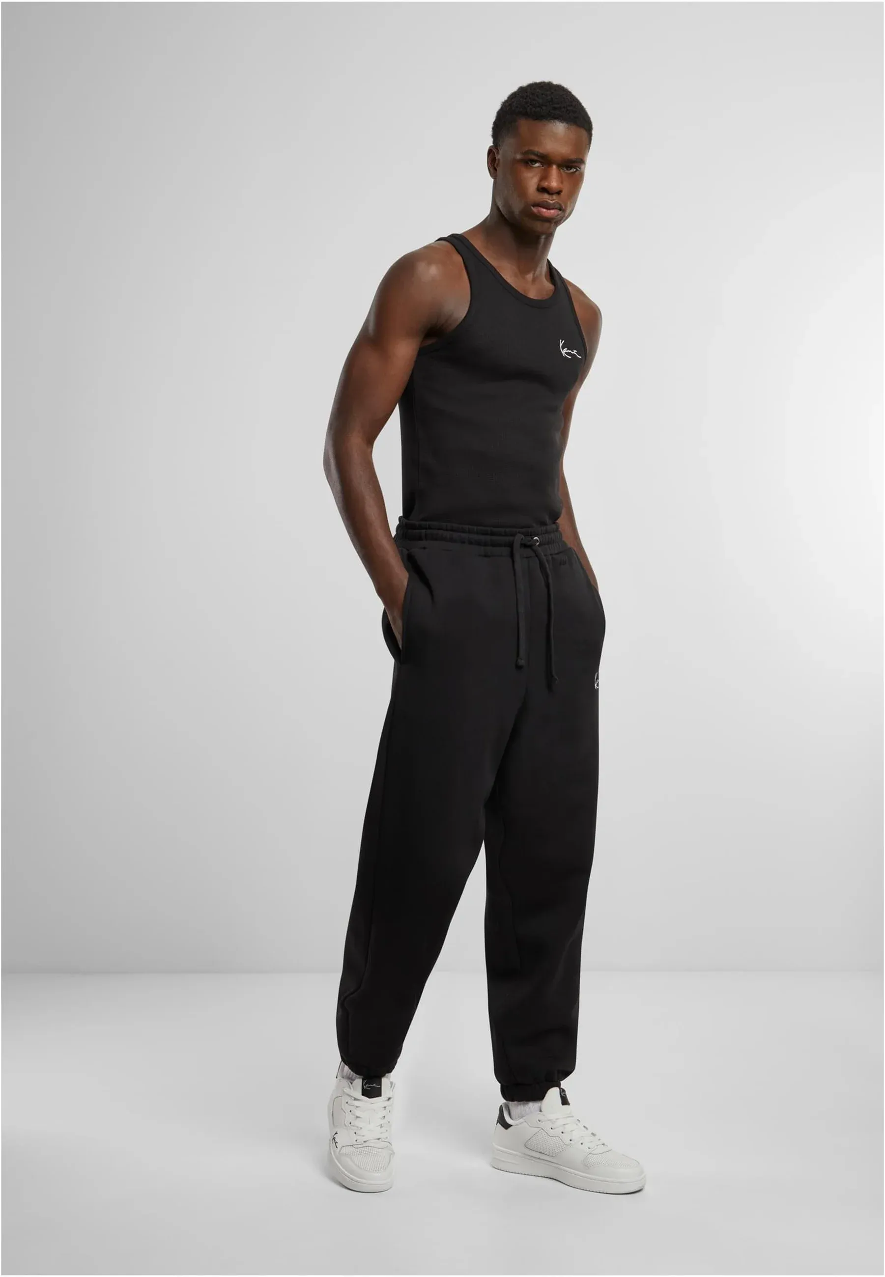 Karl Kani Small Signature Unisex Pantalons Sportifs Noir