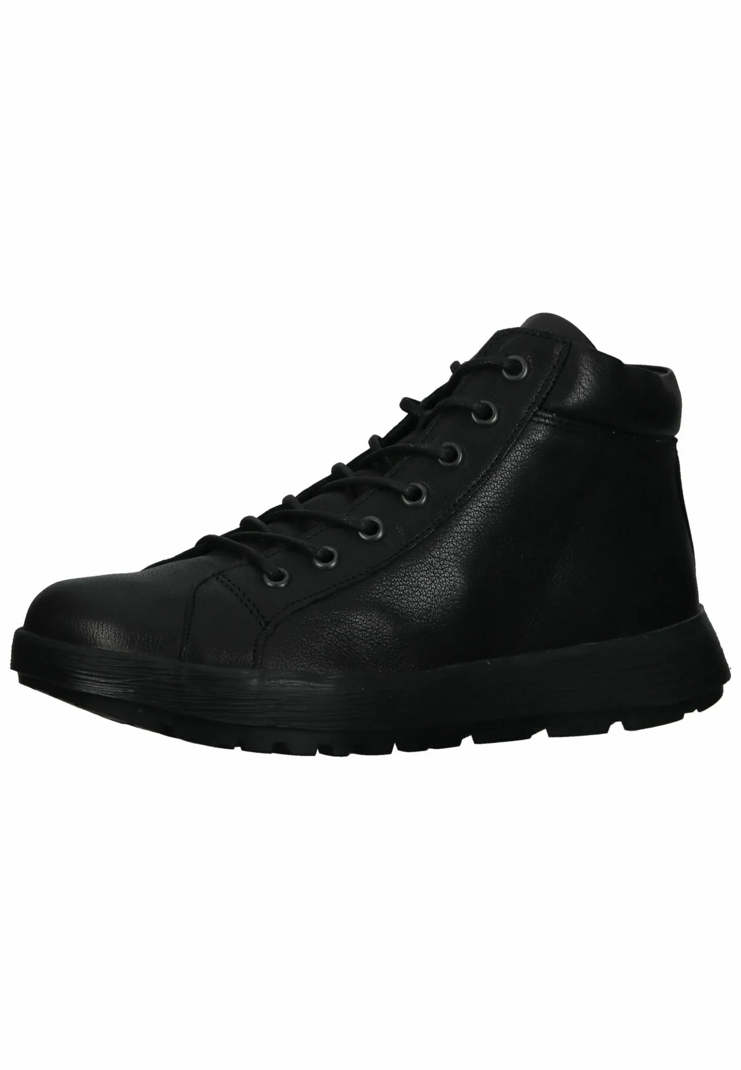 Think Think Stiefelette Stivaletti Stringati Noir
