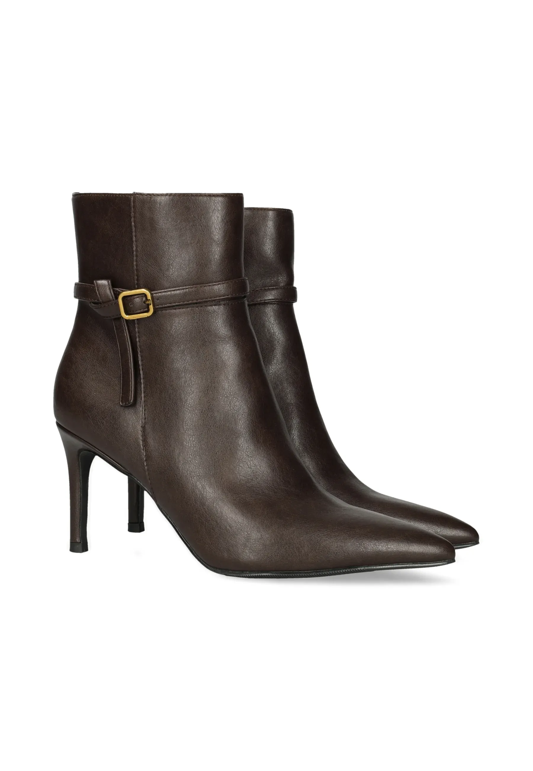 Mexx Mexx Bottes cheville à talon Vilma Thea Bottes cheville à talon Stivaletti Marron foncé