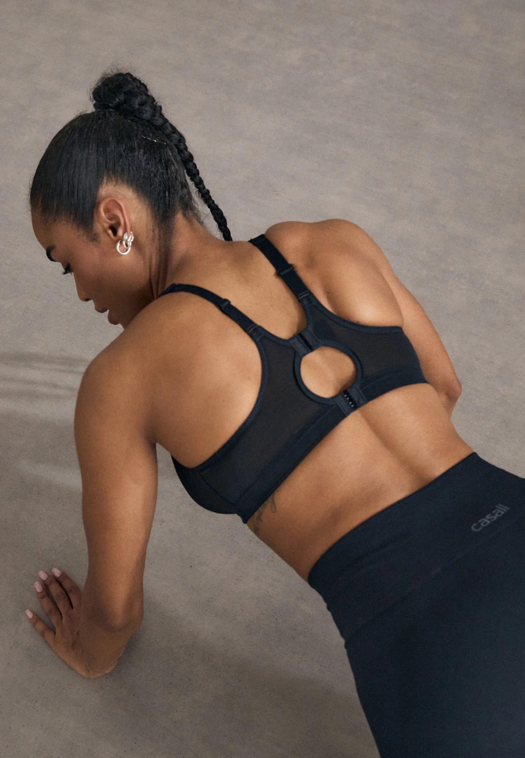 Soutien-gorge sportif à absorption des chocs Active Multi avec soutien moyen Noir